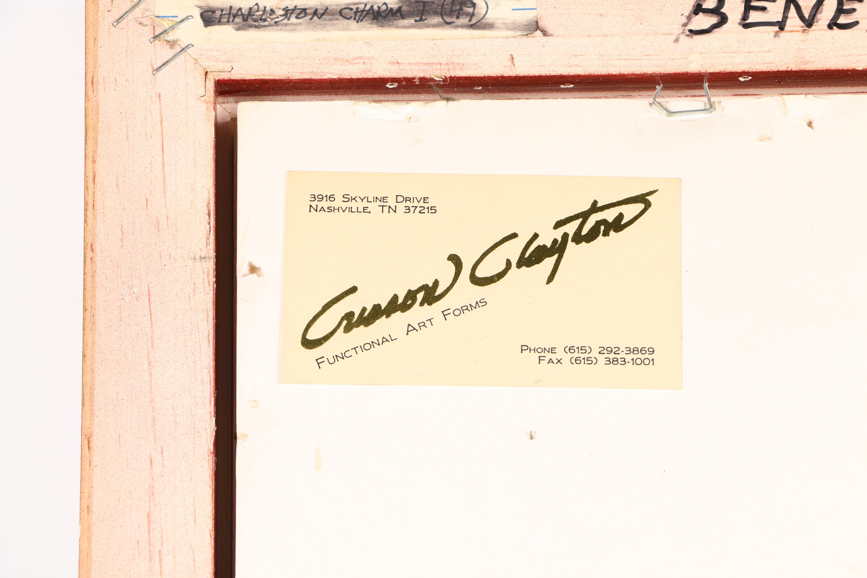 Crease Clayton Mixed Media Painting "Benefit Ball Bunch"