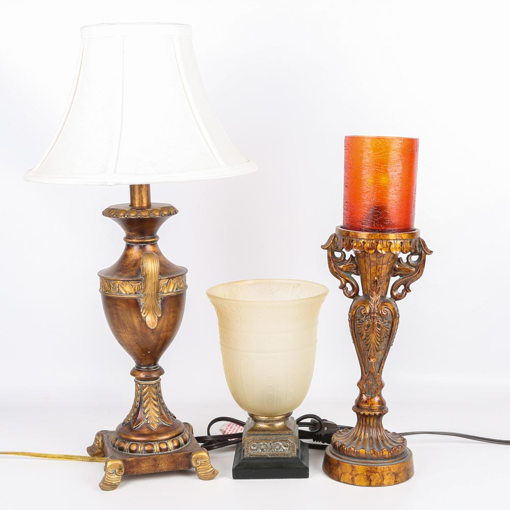 Neoclassical Inspired Lamps