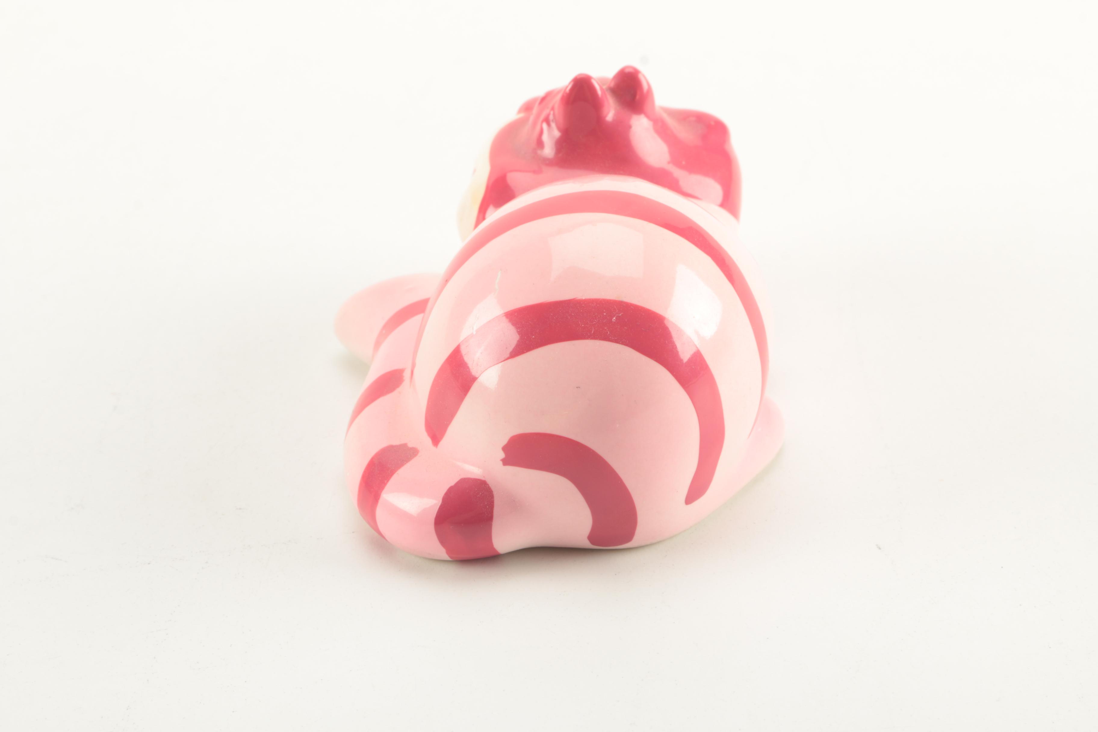 Disney's "Alice in Wonderland" Cheshire Cat Print and Figurine