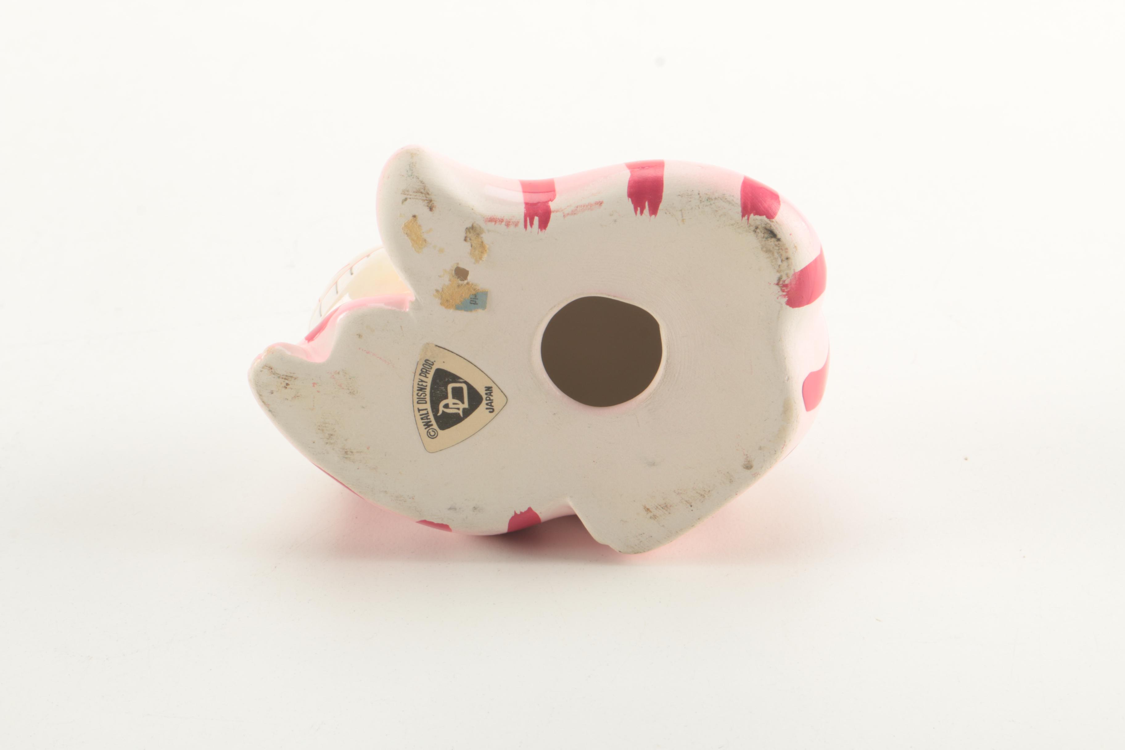 Disney's "Alice in Wonderland" Cheshire Cat Print and Figurine