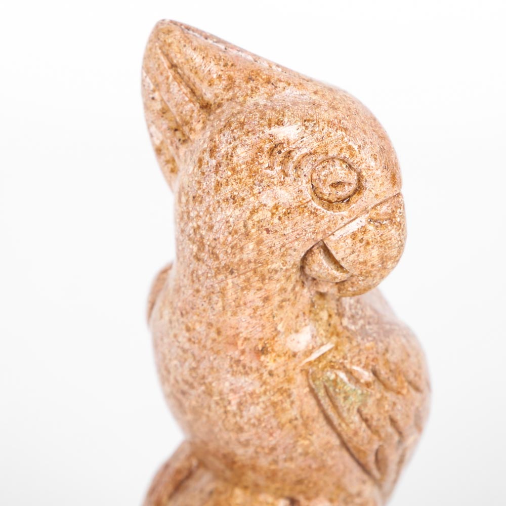 Carved Stone Bird from Panama