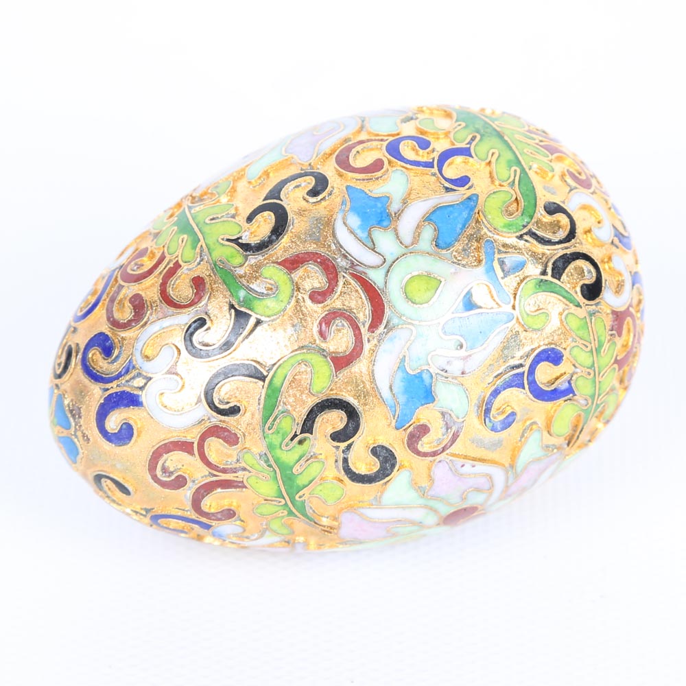 Chinese Cloisonné Egg