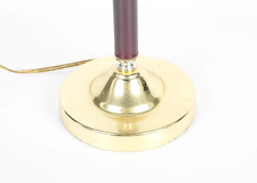 Brass Candlestick Lamp