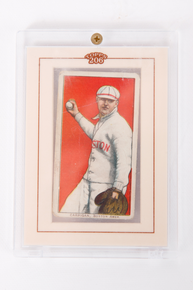 1910 Bill Carrigan Piedmont Cigarette Card