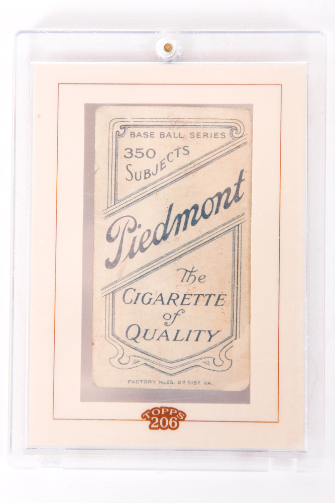 1910 Bill Carrigan Piedmont Cigarette Card