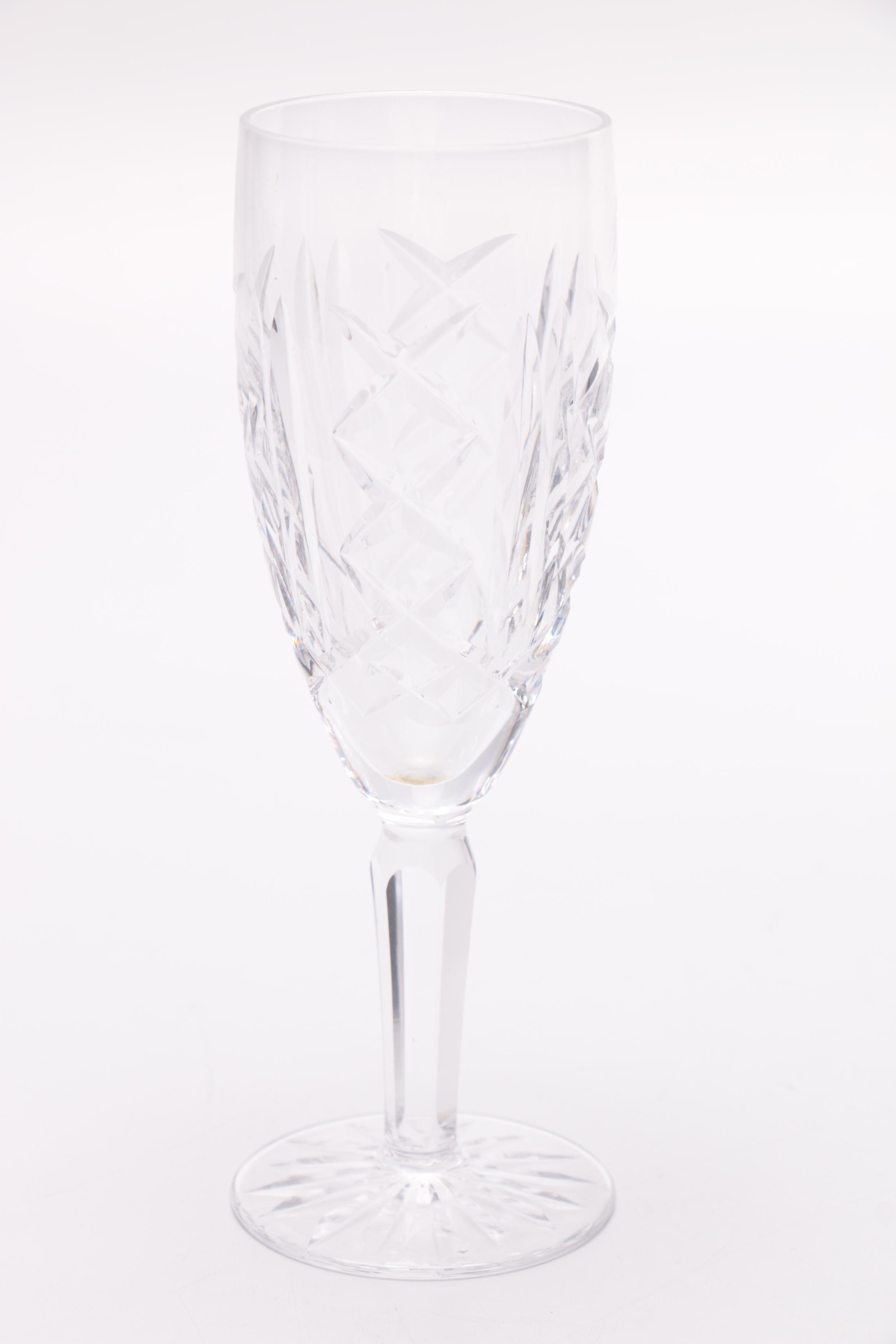 Waterford Crystal "Glengarriff" Champagne Flutes