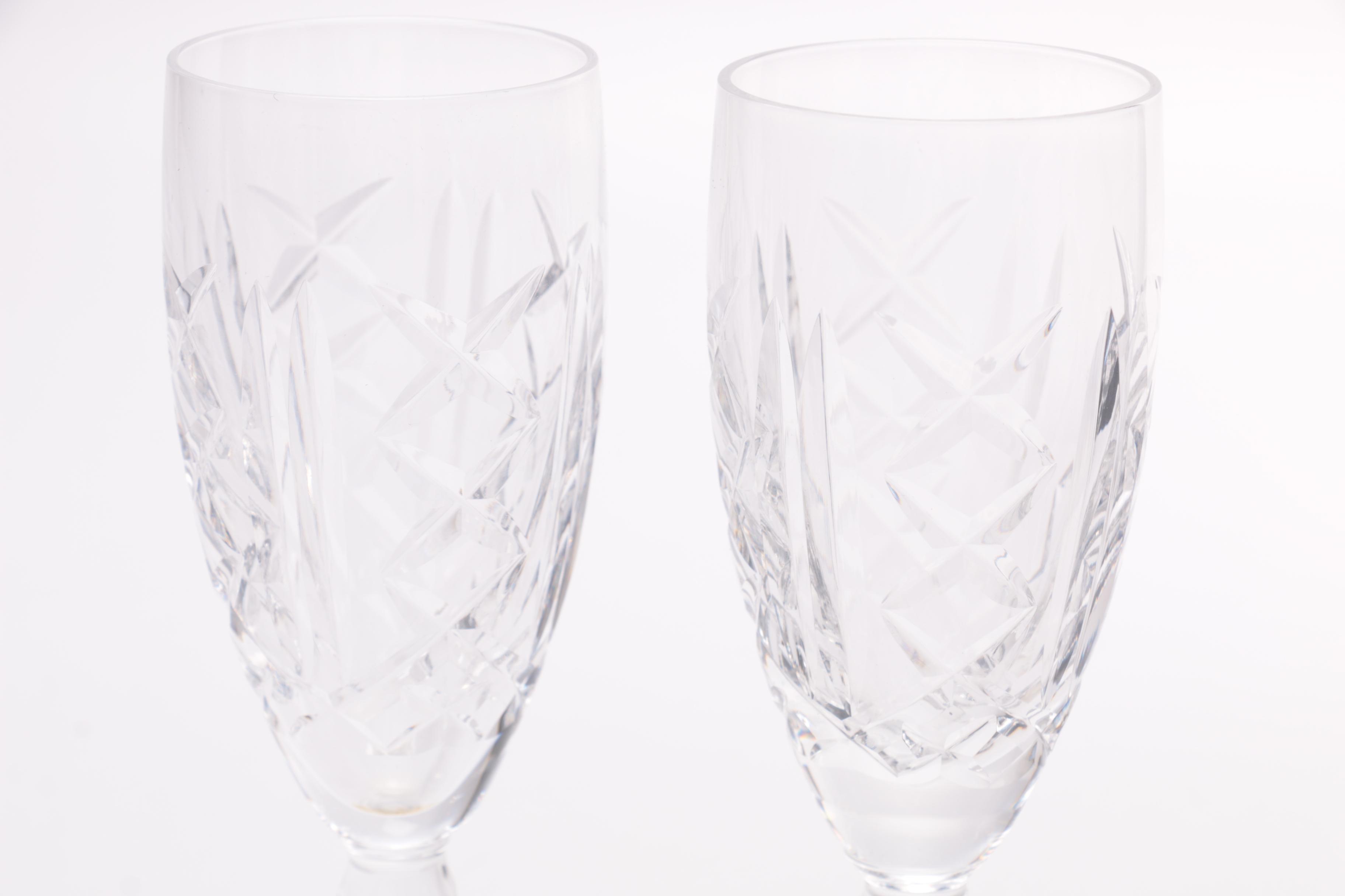 Waterford Crystal "Glengarriff" Champagne Flutes