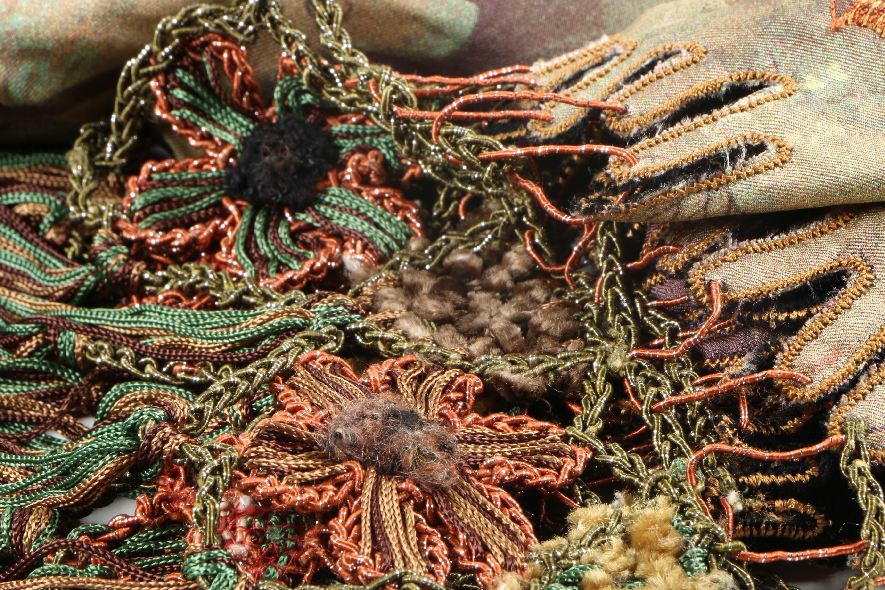 Silk Fringe Scarves Including Pazuki