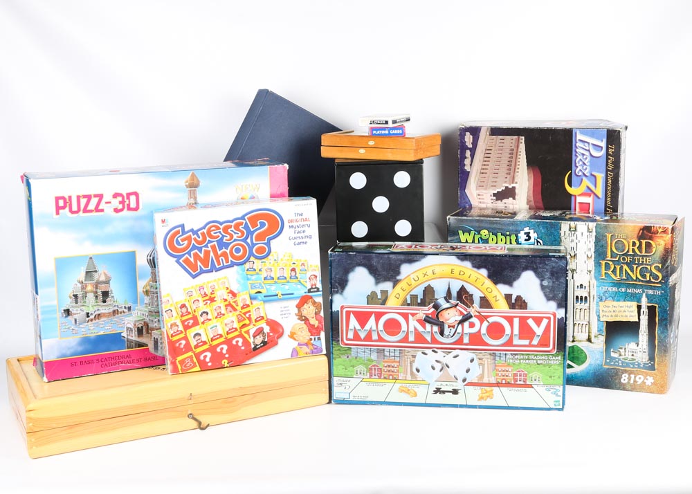 Generous Collection of Puzzles and Games