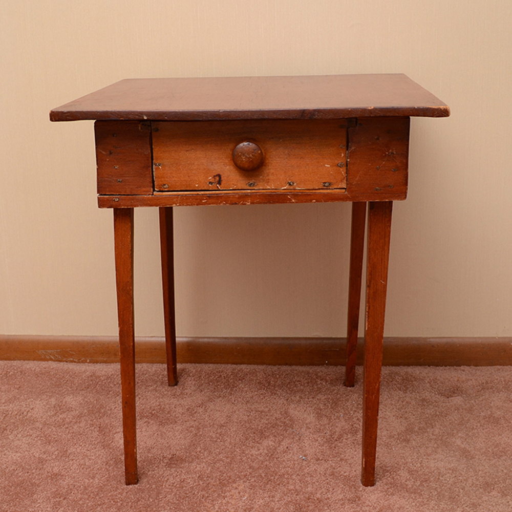 Antique Shaker Style Accent Table