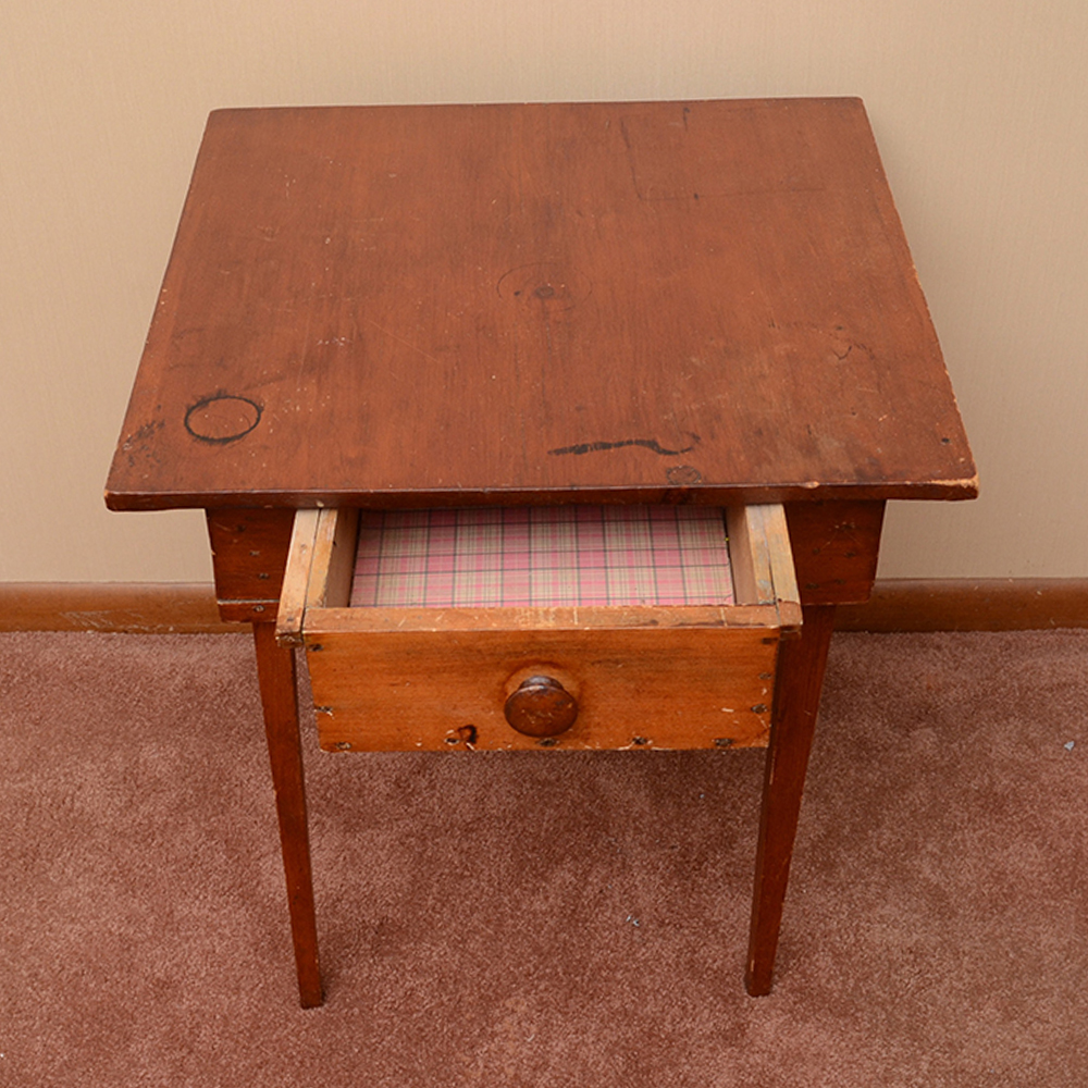 Antique Shaker Style Accent Table