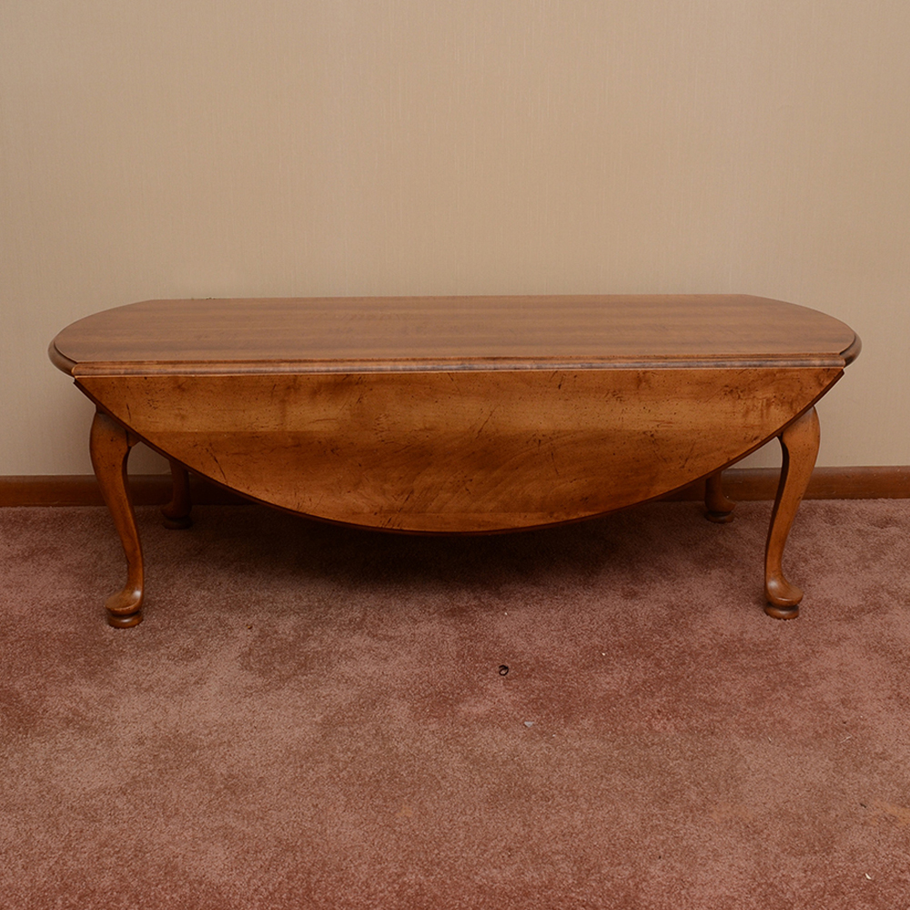 Vintage Queen Anne Style Coffee Table
