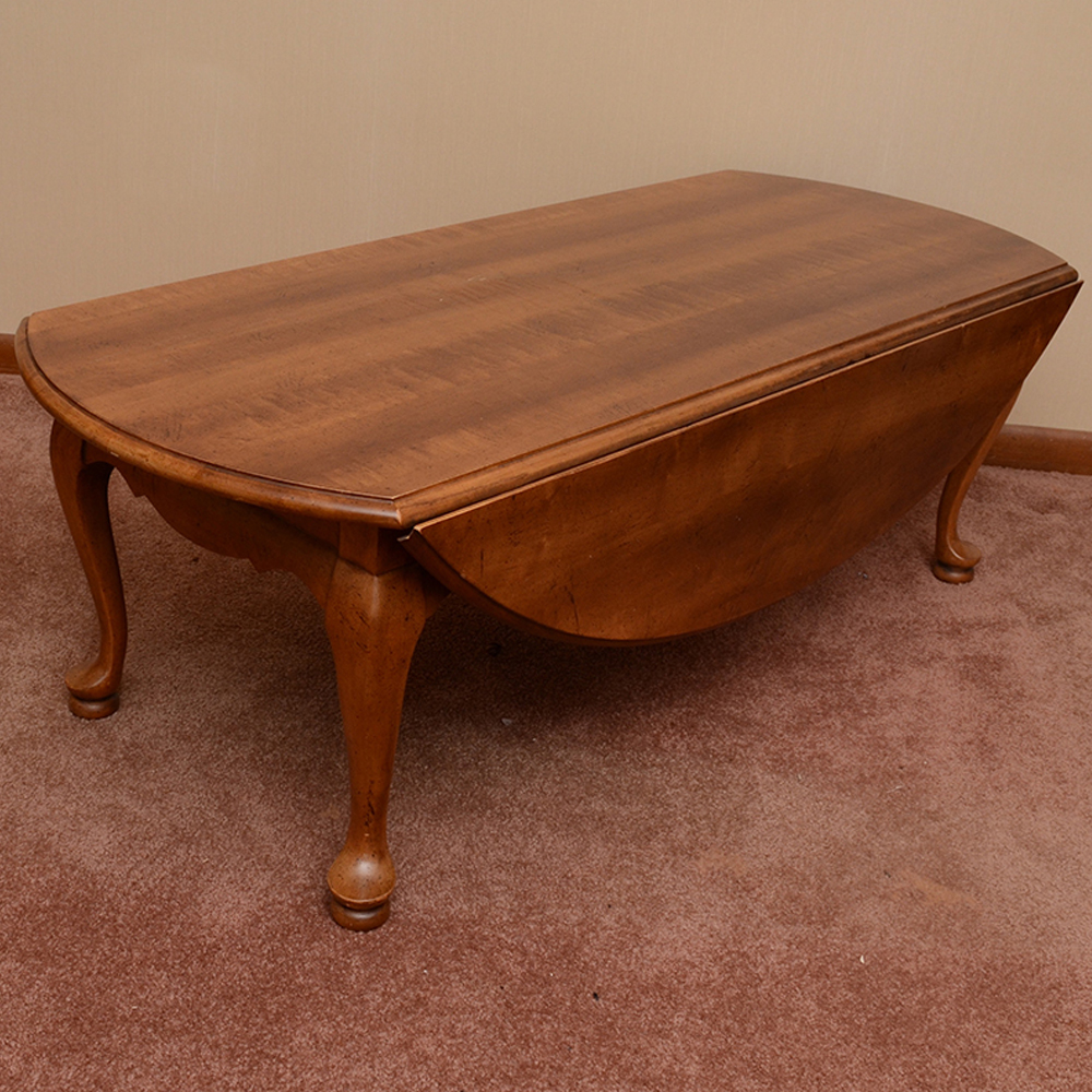 Vintage Queen Anne Style Coffee Table