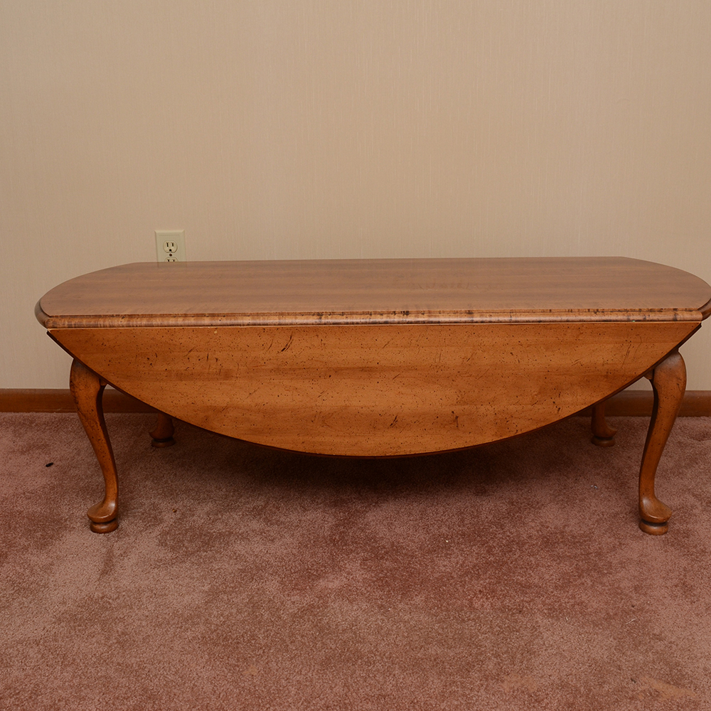 Vintage Queen Anne Style Coffee Table
