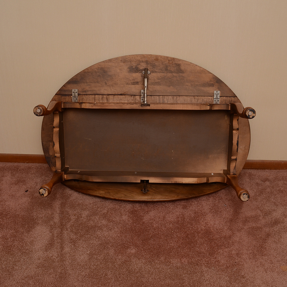 Vintage Queen Anne Style Coffee Table