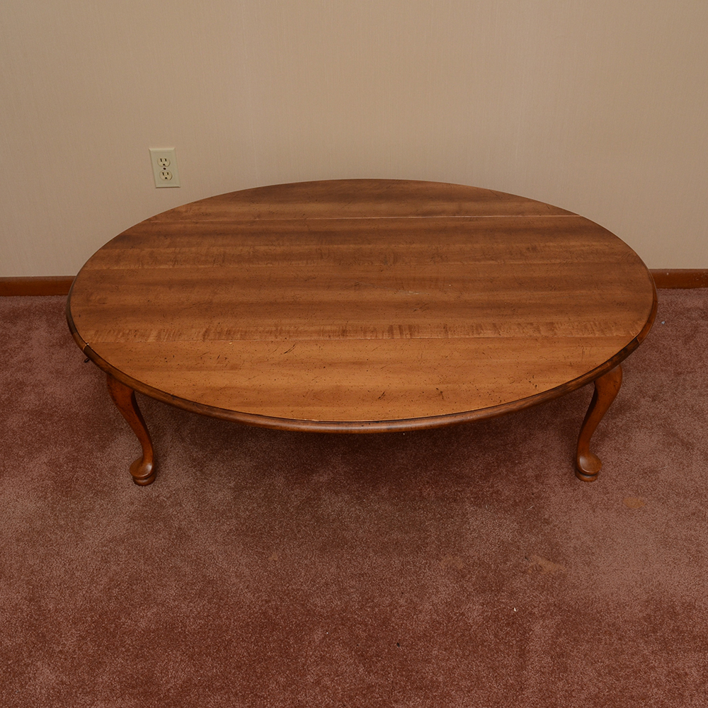 Vintage Queen Anne Style Coffee Table