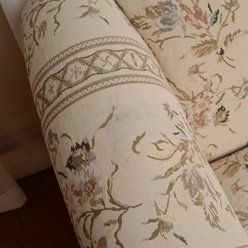 Chippendale Style Camelback Sofa