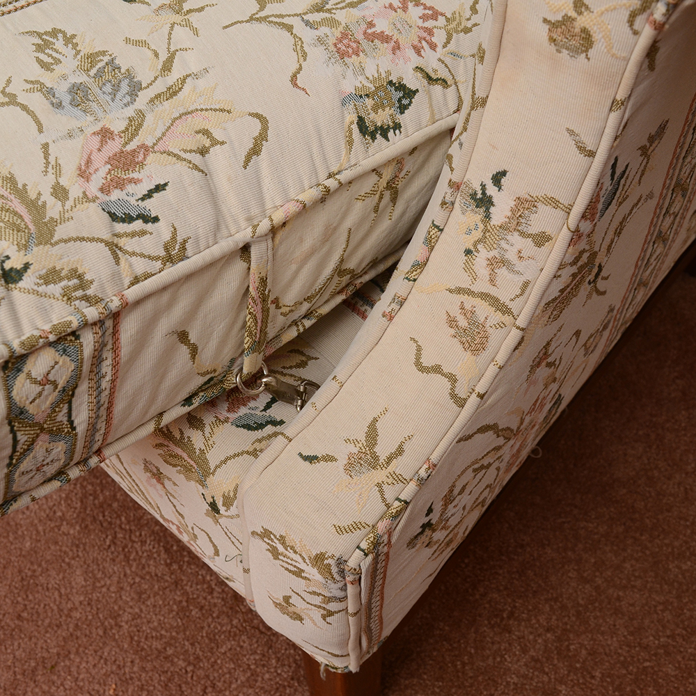Chippendale Style Camelback Sofa