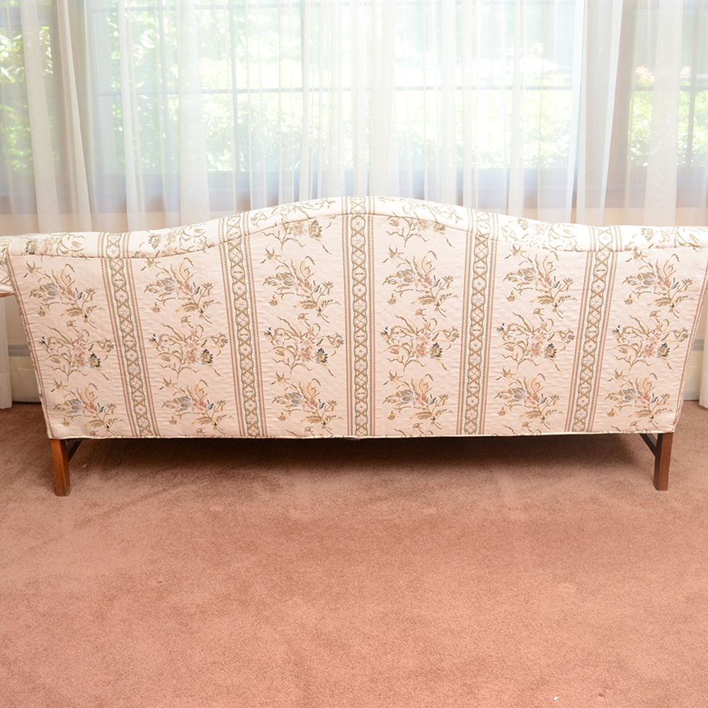 Chippendale Style Camelback Sofa