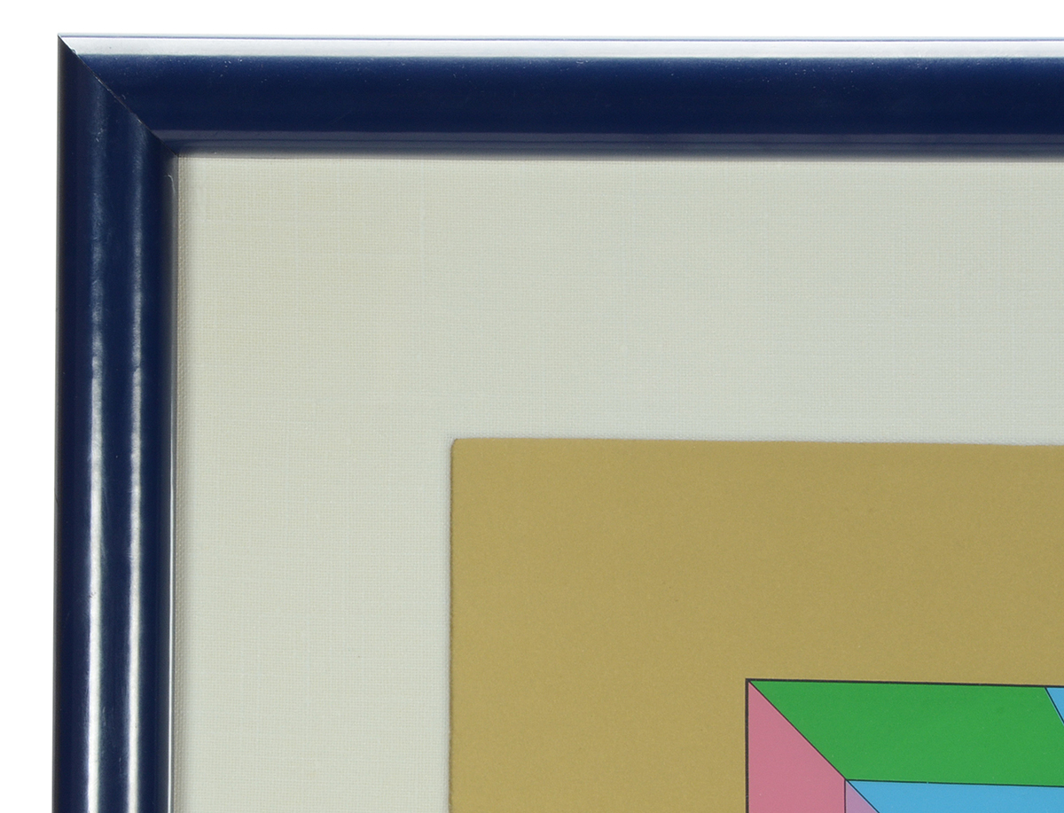 Victor Vasarely Signed Original Serigraph "Kapolna"