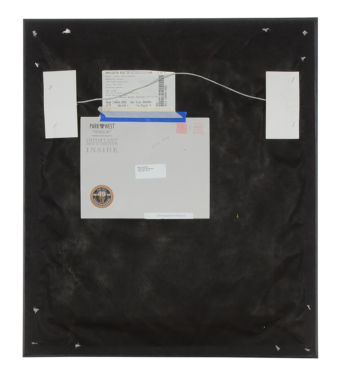 Peter Max Original 2006 Signed Mixed Media "Tip Top Floating on Blends"