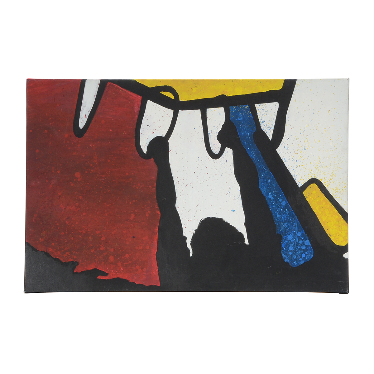 Contemporary Abstract Acrylic Painting on Canvas