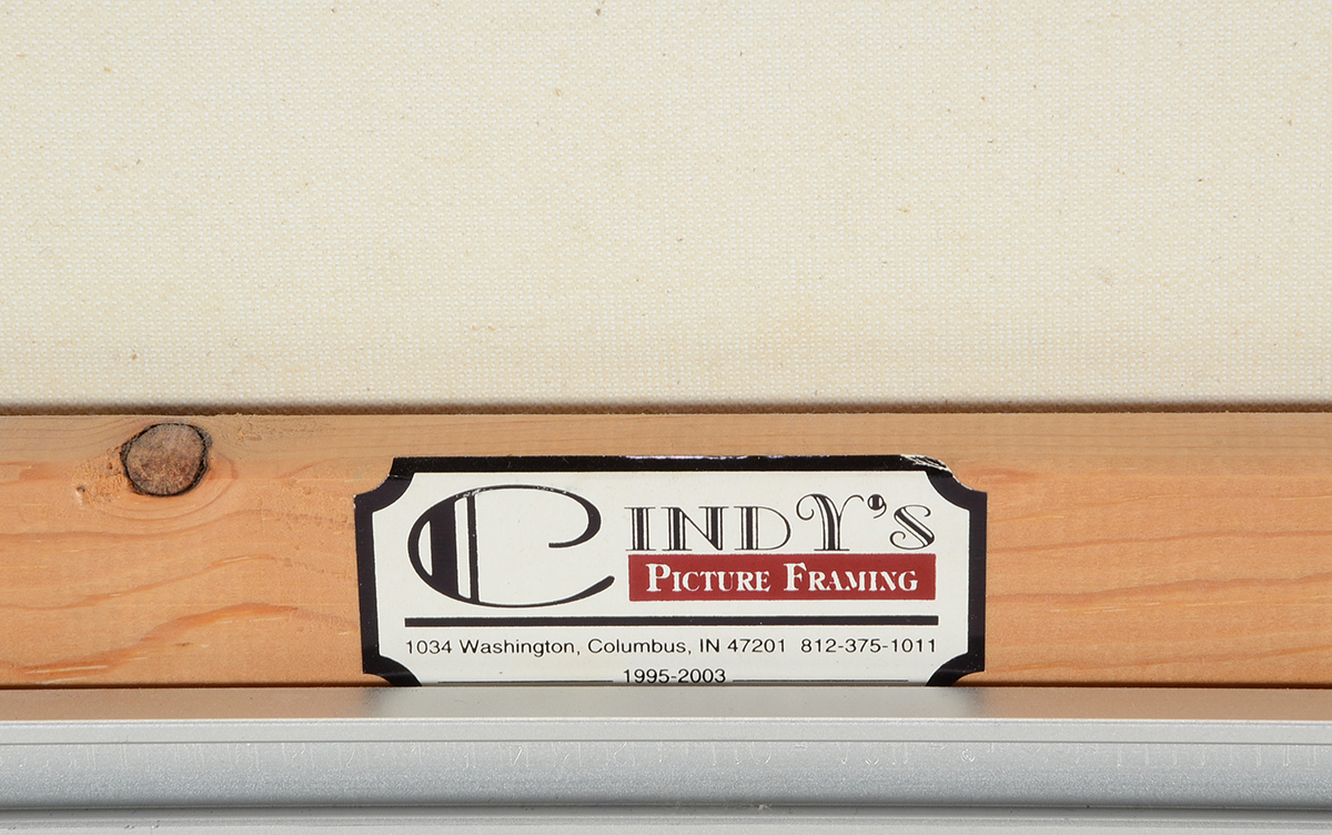 Jack Meanwell 1995 Original Abstract Oil Painting on Canvas