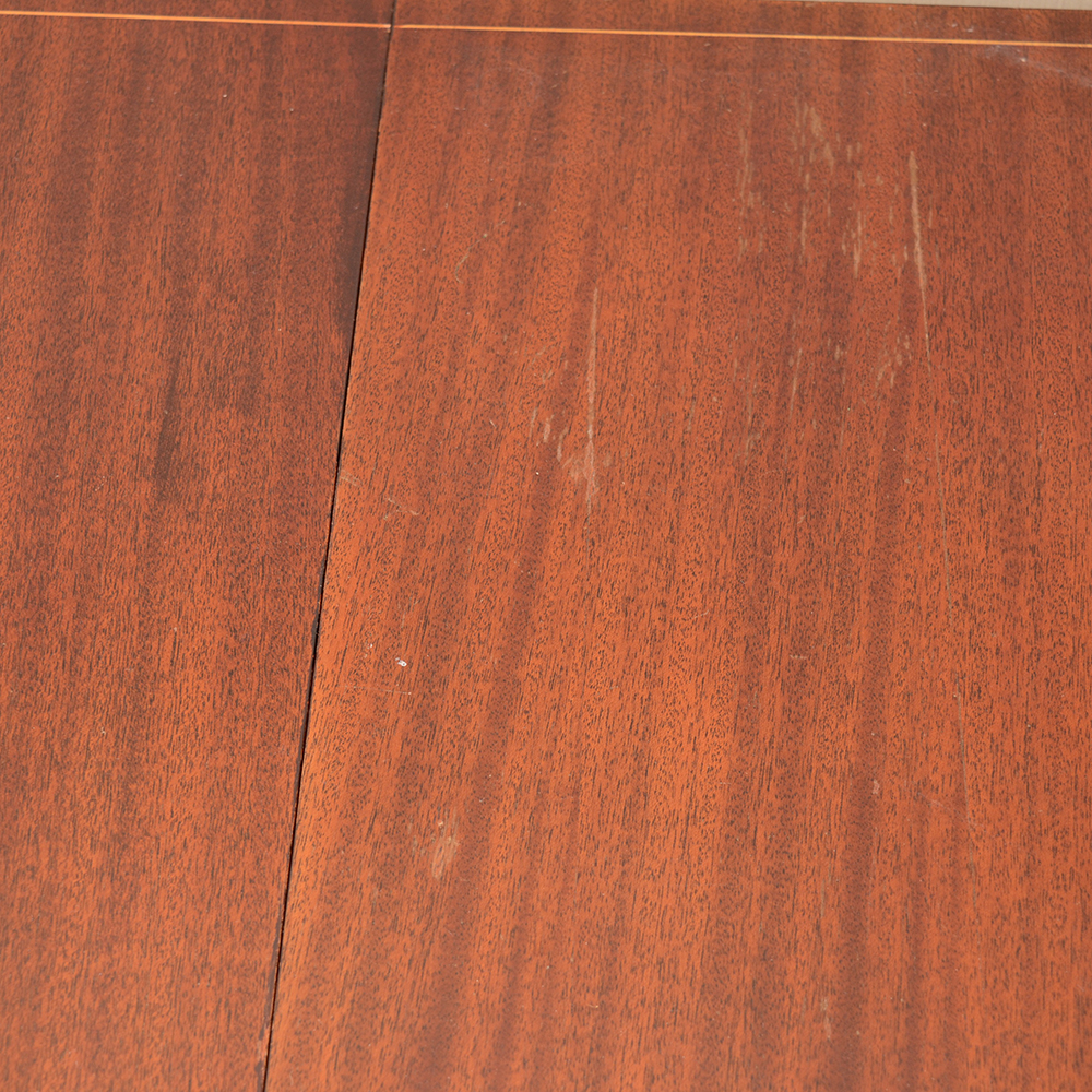 Hepplewhite Style Mahogany Drop Leaf Table By Brandt