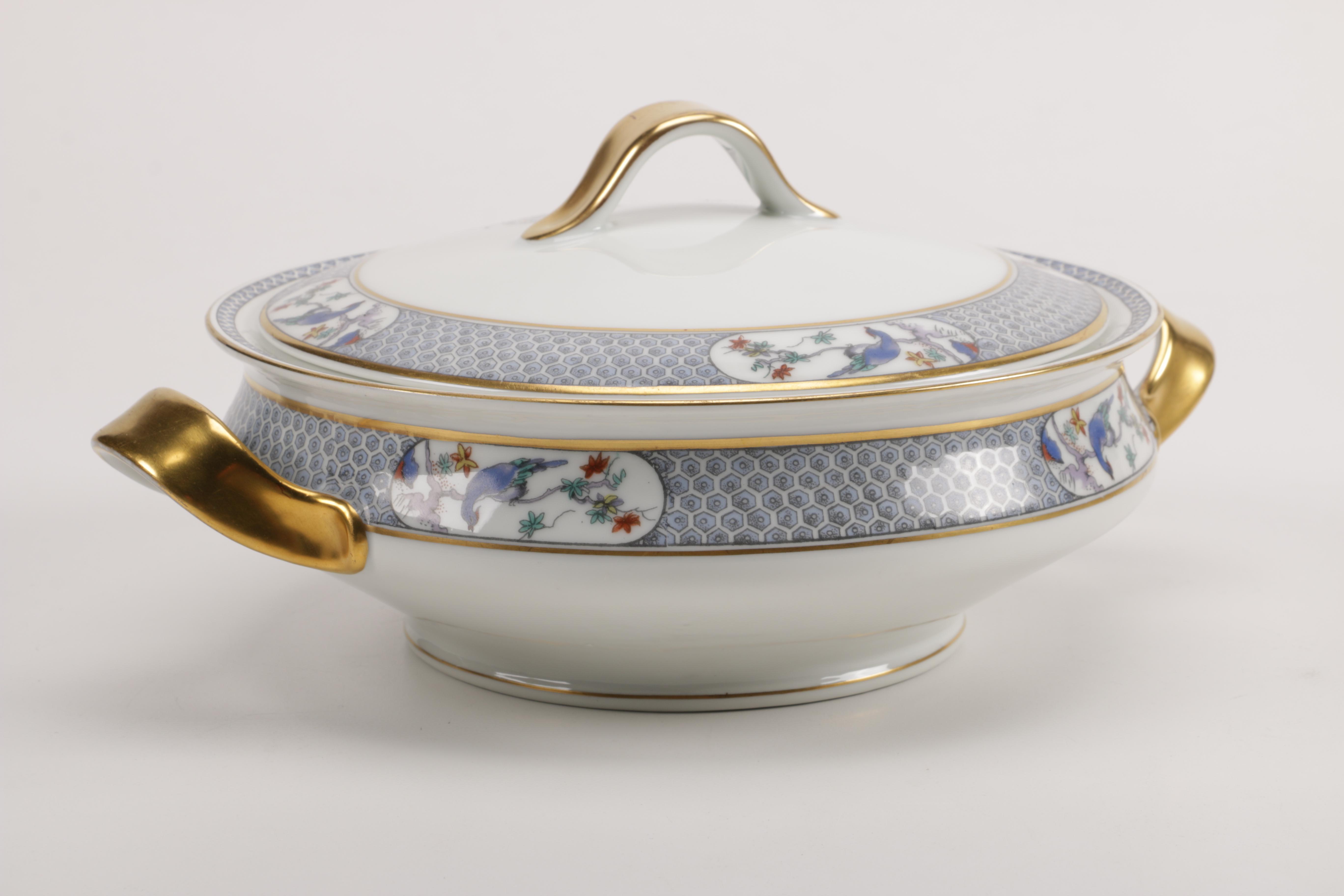 Vintage Theodore Haviland Limoges "Ambazar" Porcelain Dinner Service