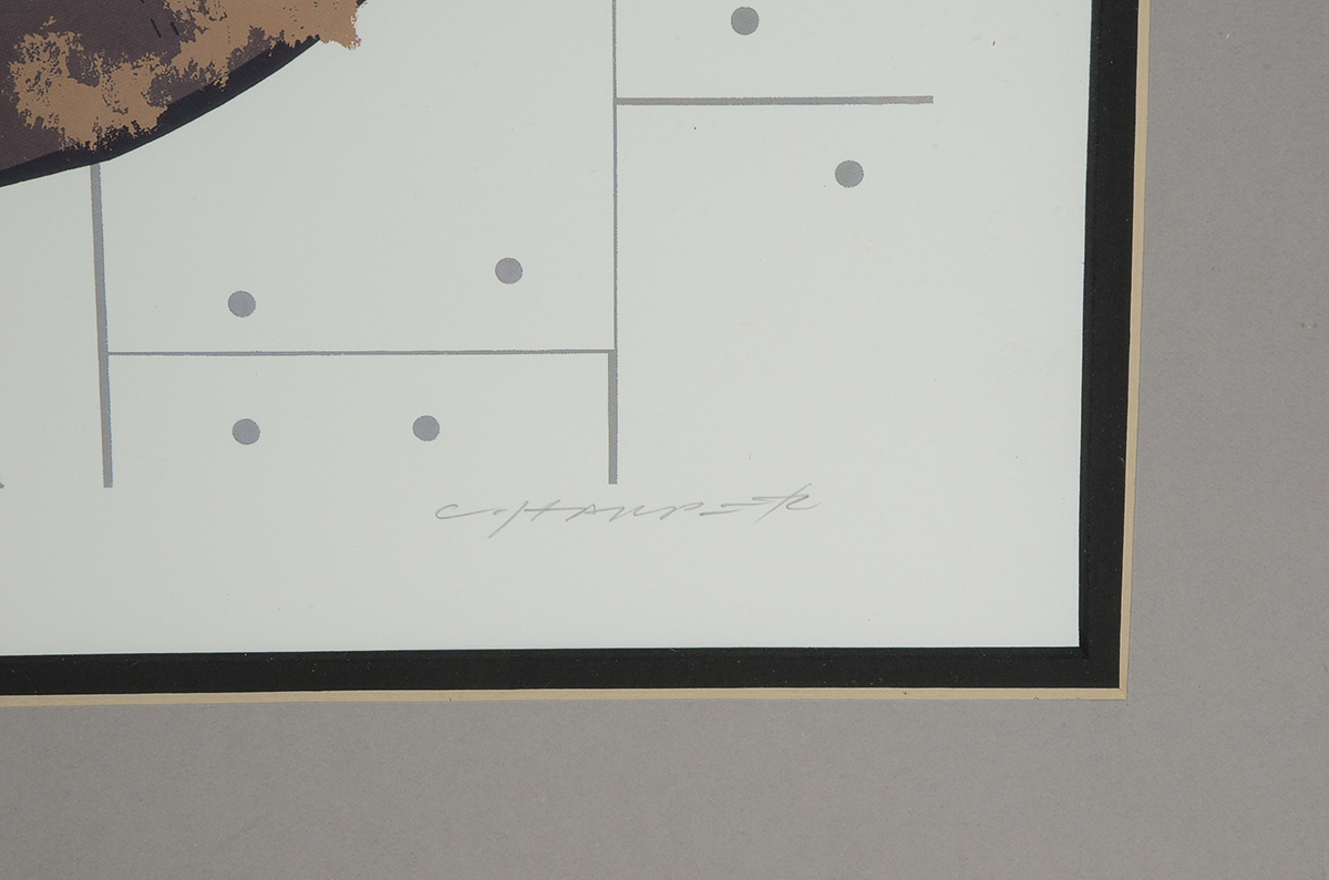 Charley Harper Signed Offset Lithograph "Wrental Property"