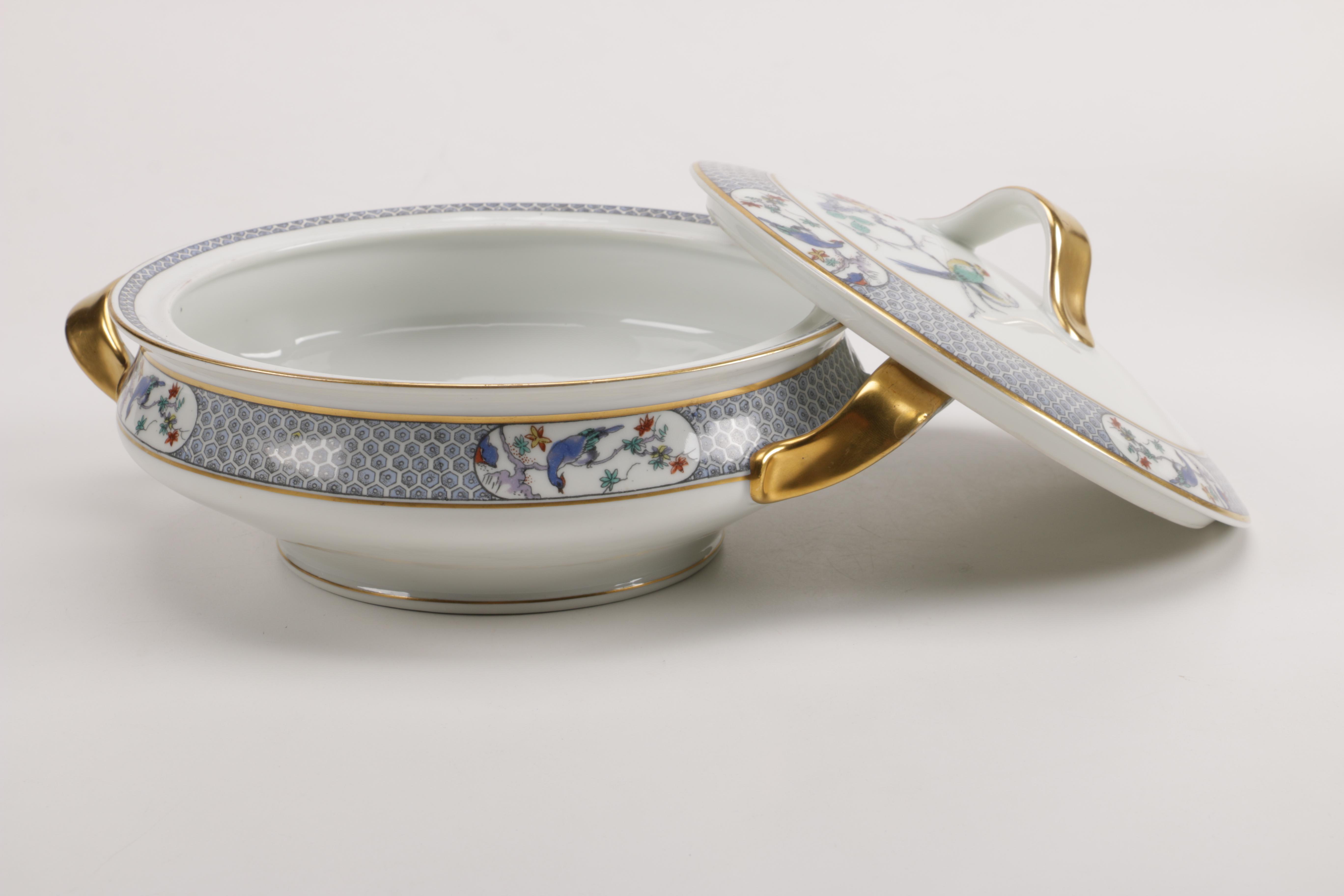 Vintage Theodore Haviland Limoges "Ambazar" Porcelain Dinner Service