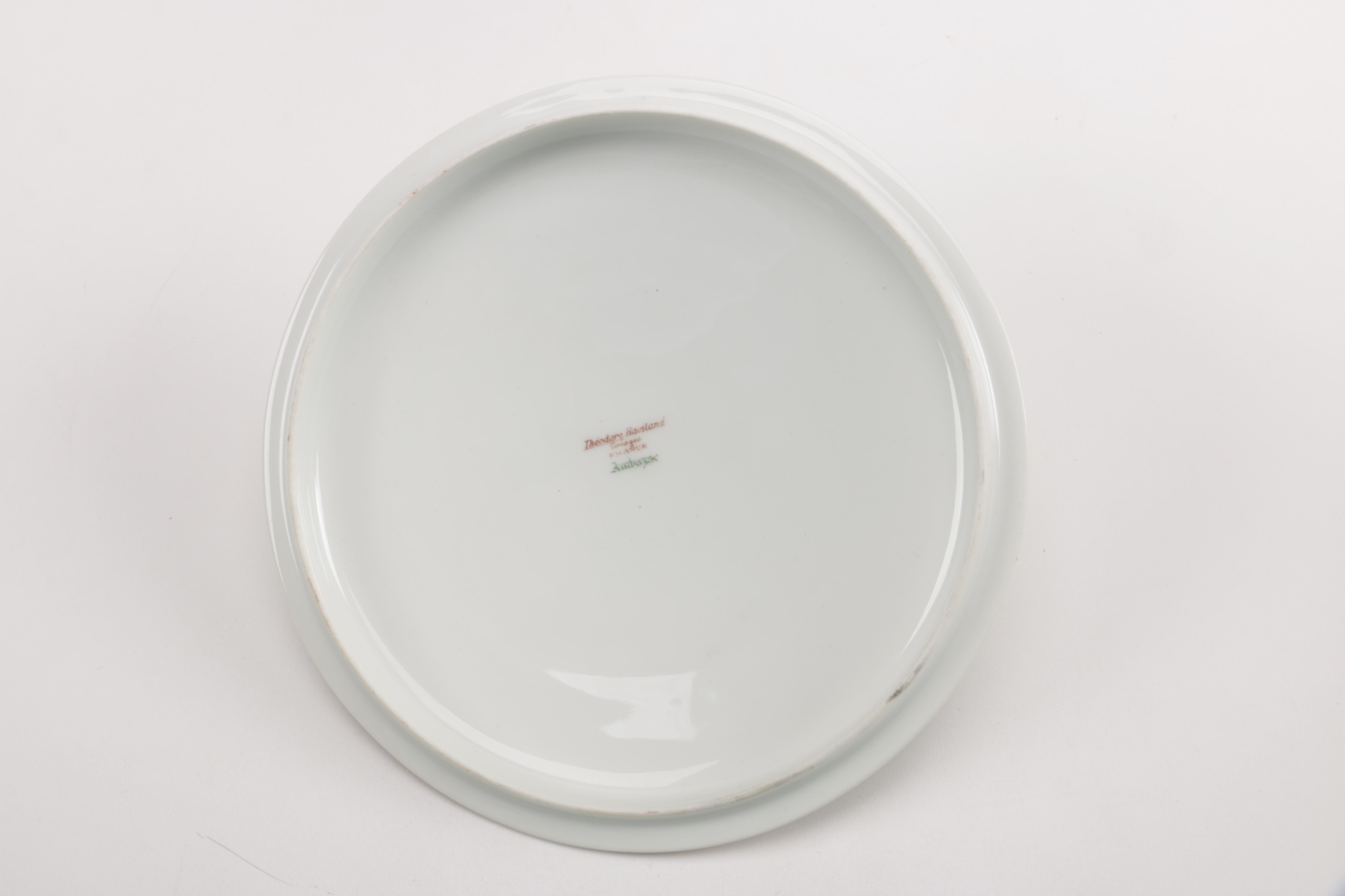 Vintage Theodore Haviland Limoges "Ambazar" Porcelain Dinner Service