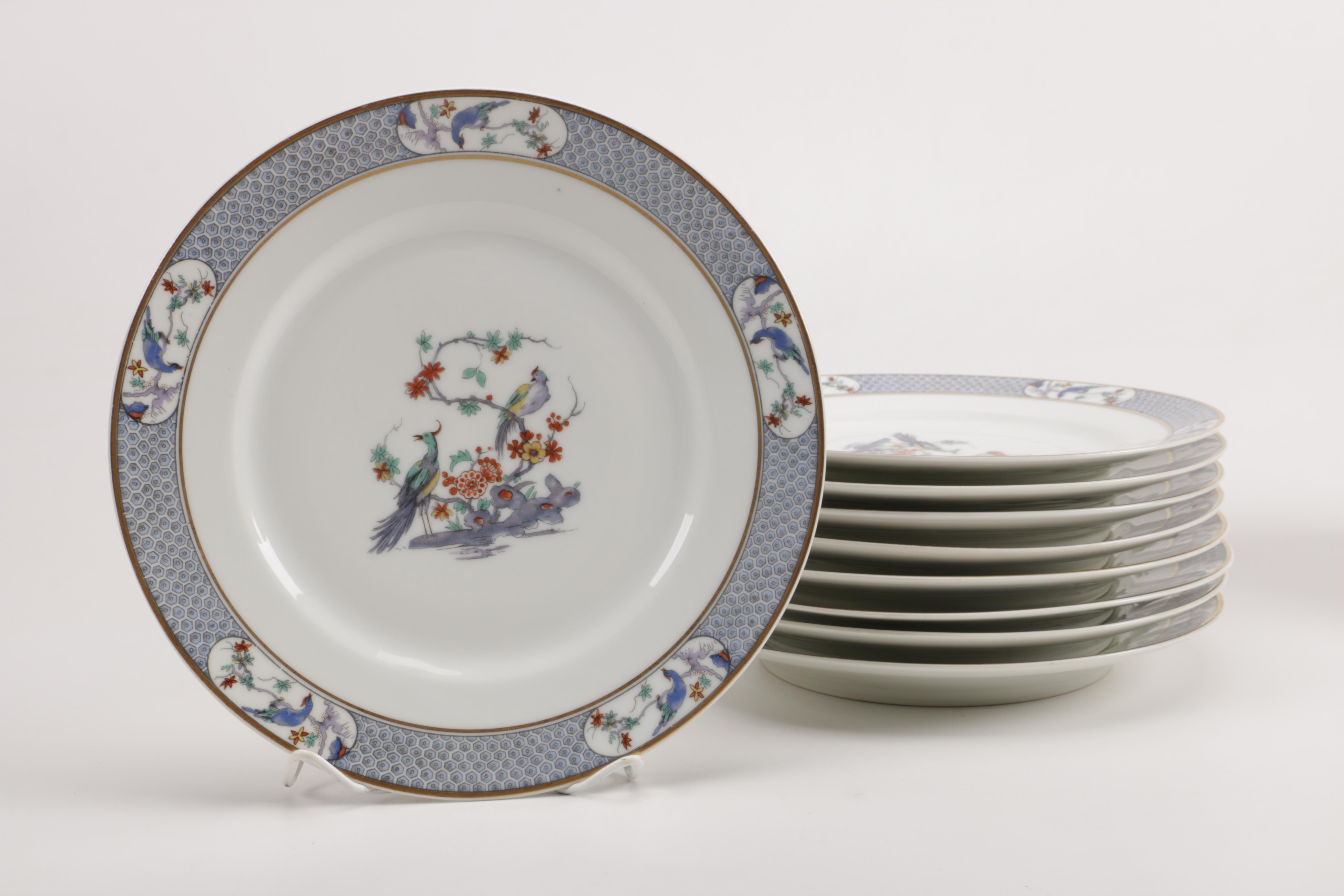 Vintage Theodore Haviland Limoges "Ambazar" Porcelain Dinner Service