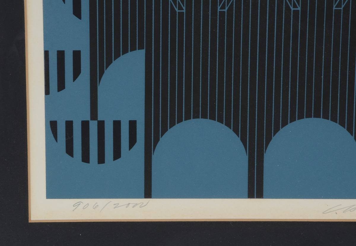 Charley Harper Signed Limited Edition Serigraph "Raccpack"