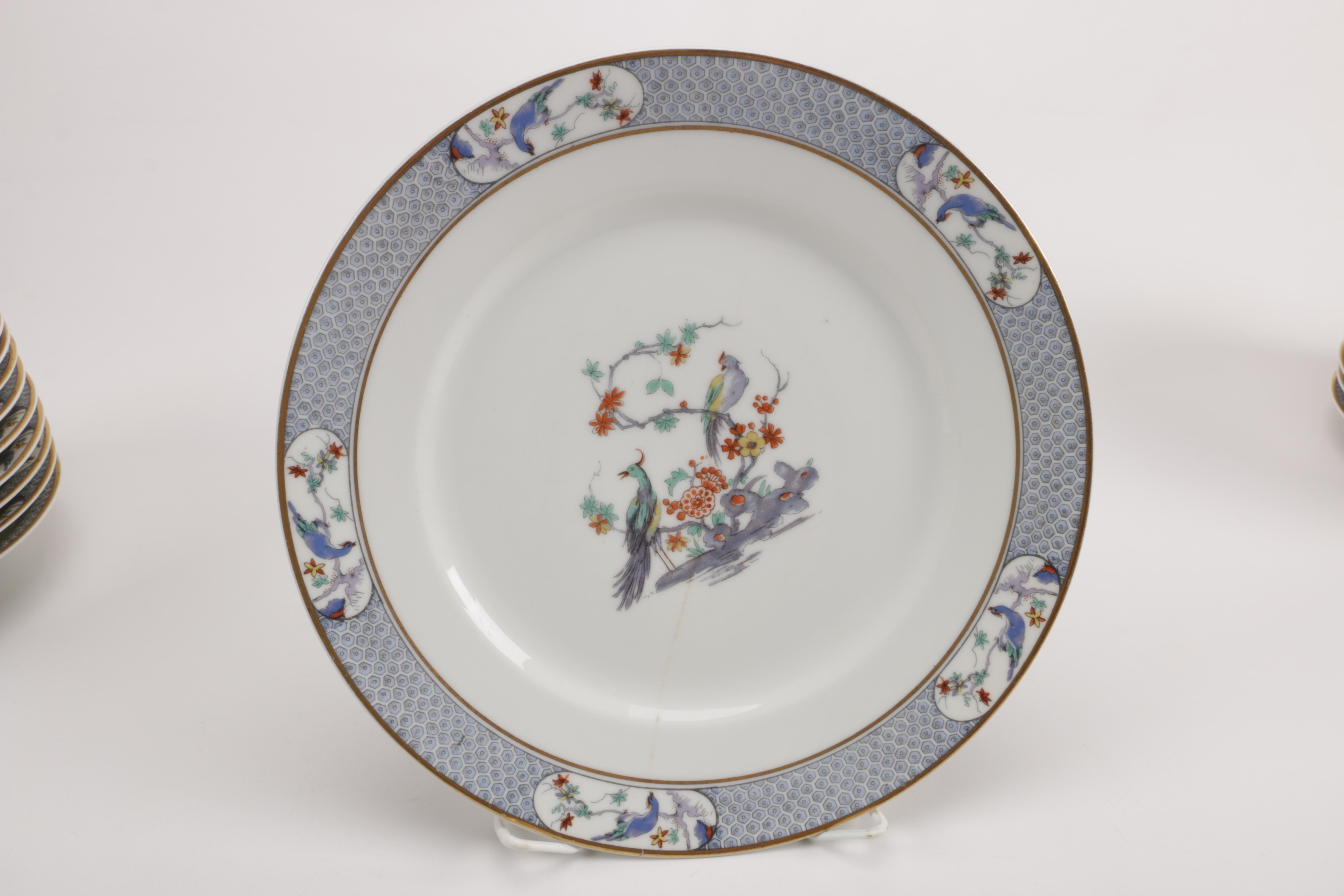 Vintage Theodore Haviland Limoges "Ambazar" Porcelain Dinner Service