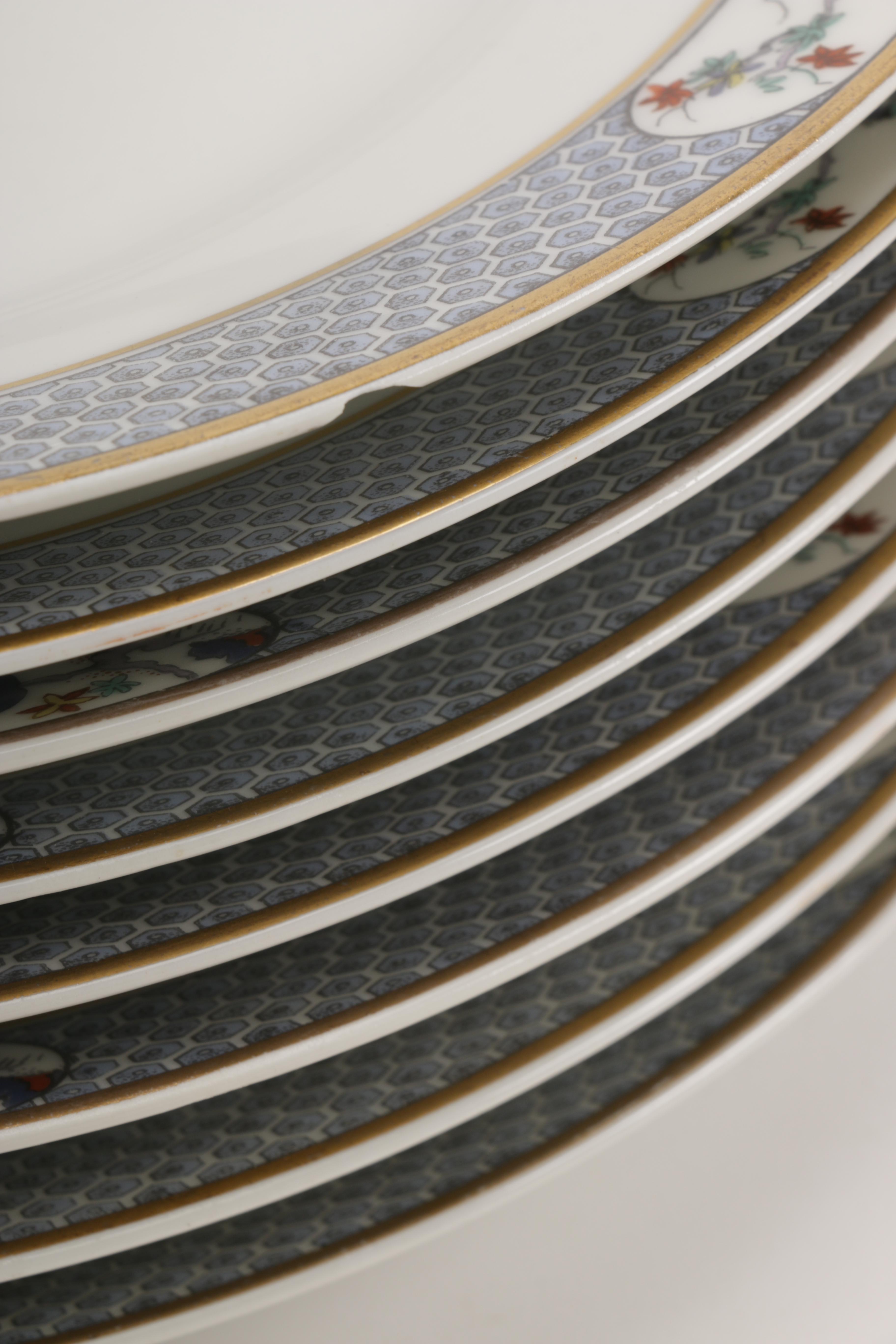 Vintage Theodore Haviland Limoges "Ambazar" Porcelain Dinner Service