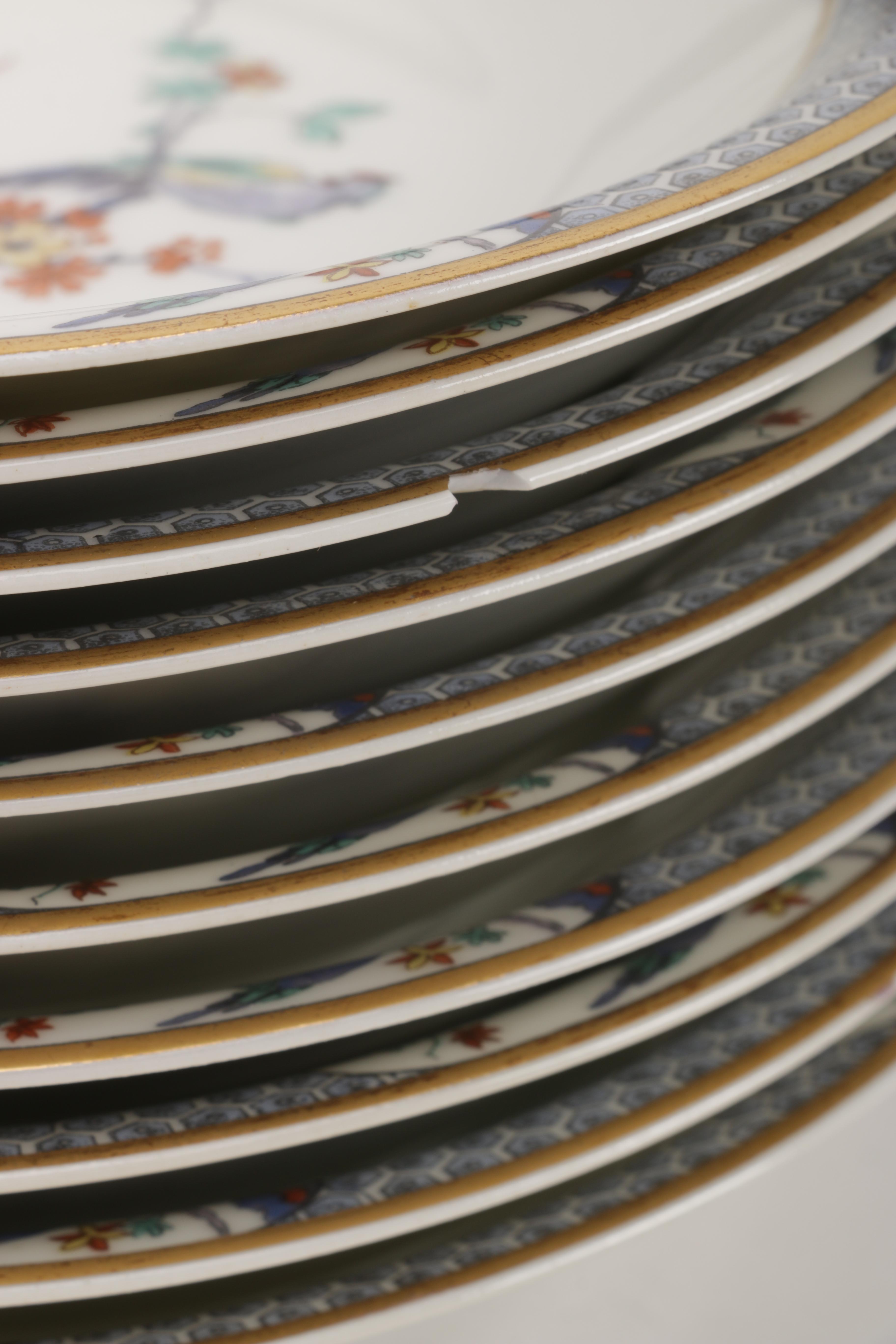 Vintage Theodore Haviland Limoges "Ambazar" Porcelain Dinner Service