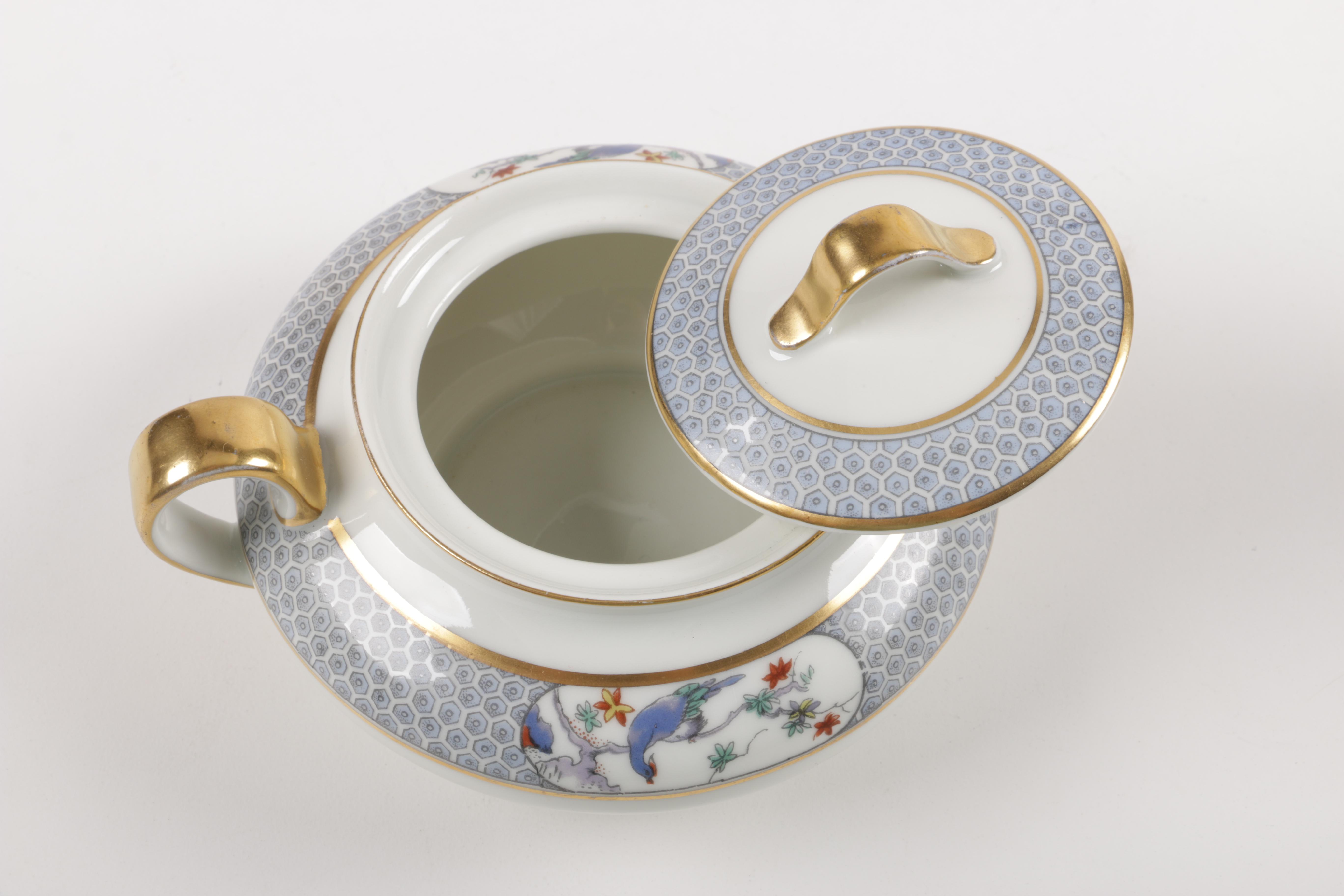 Vintage Theodore Haviland Limoges "Ambazar" Porcelain Dinner Service