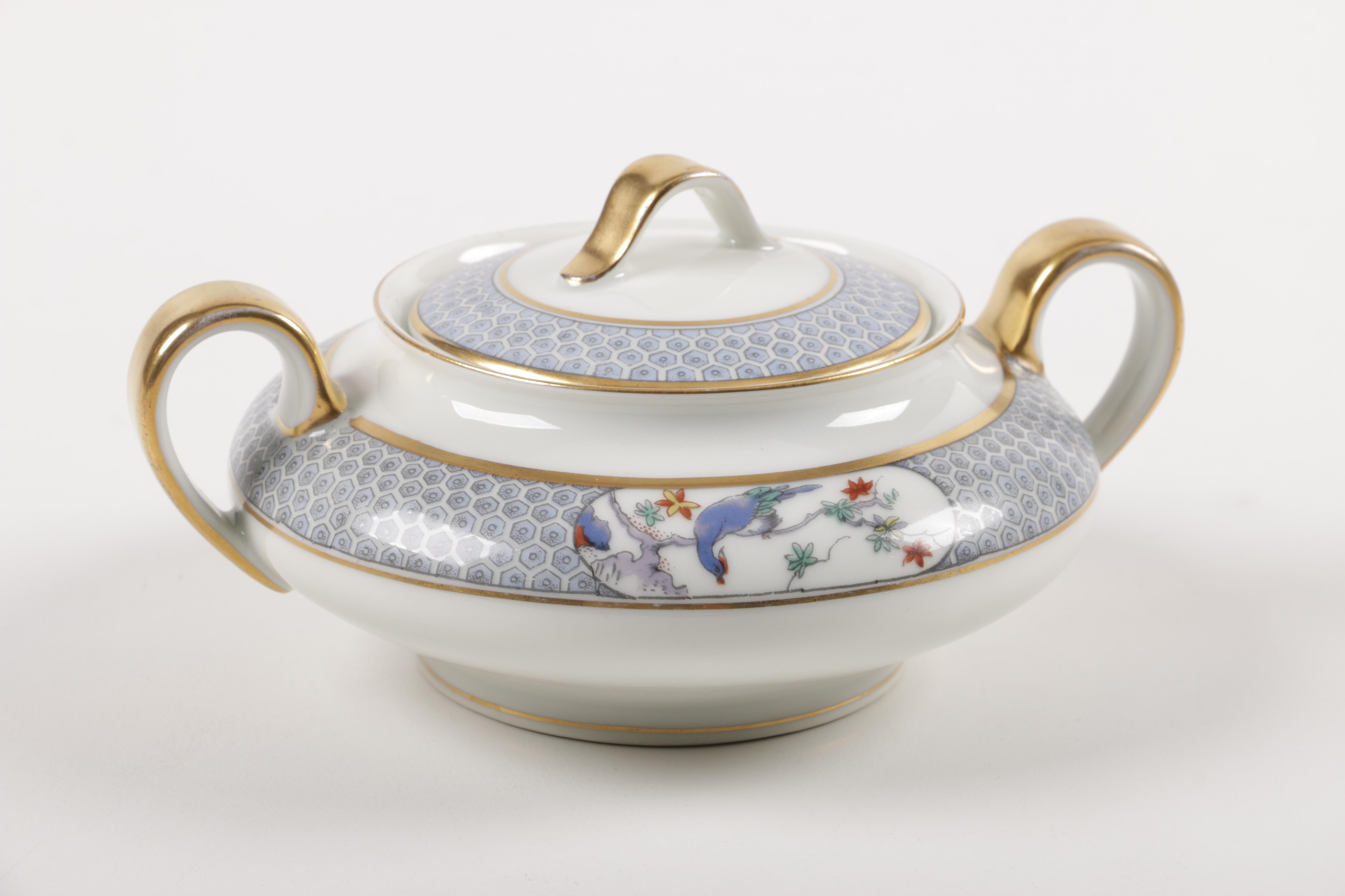 Vintage Theodore Haviland Limoges "Ambazar" Porcelain Dinner Service