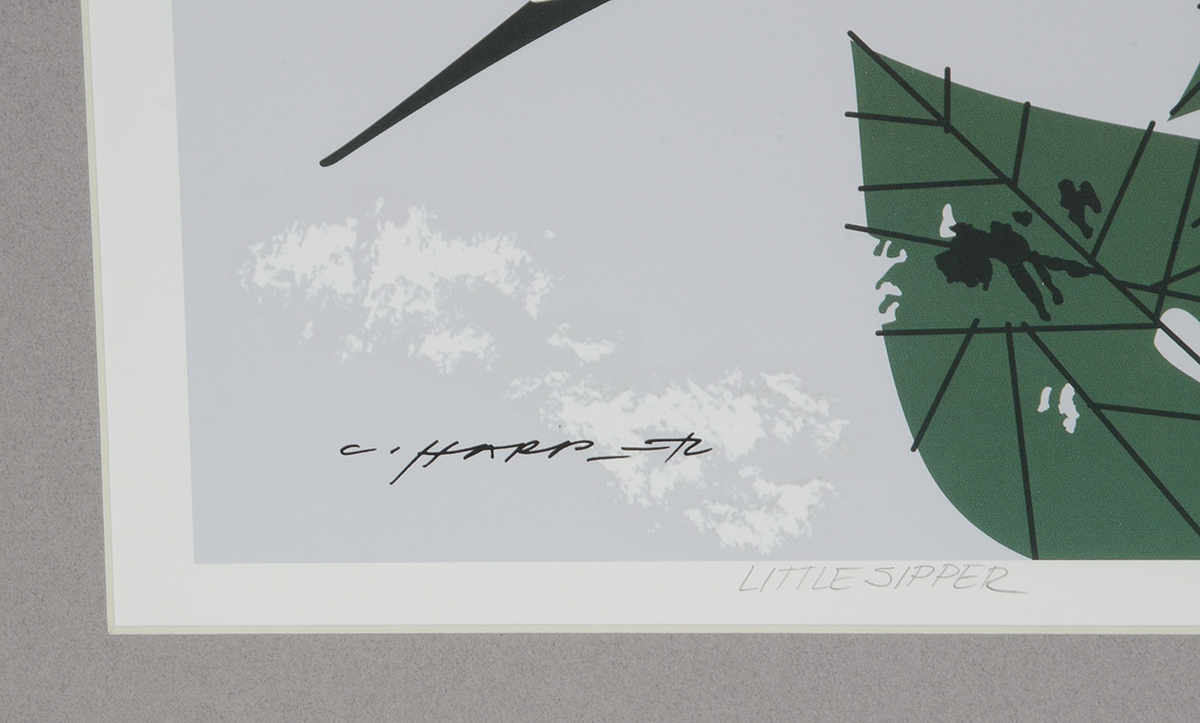 Offset Lithograph After Charley Harper's "Little Sipper"