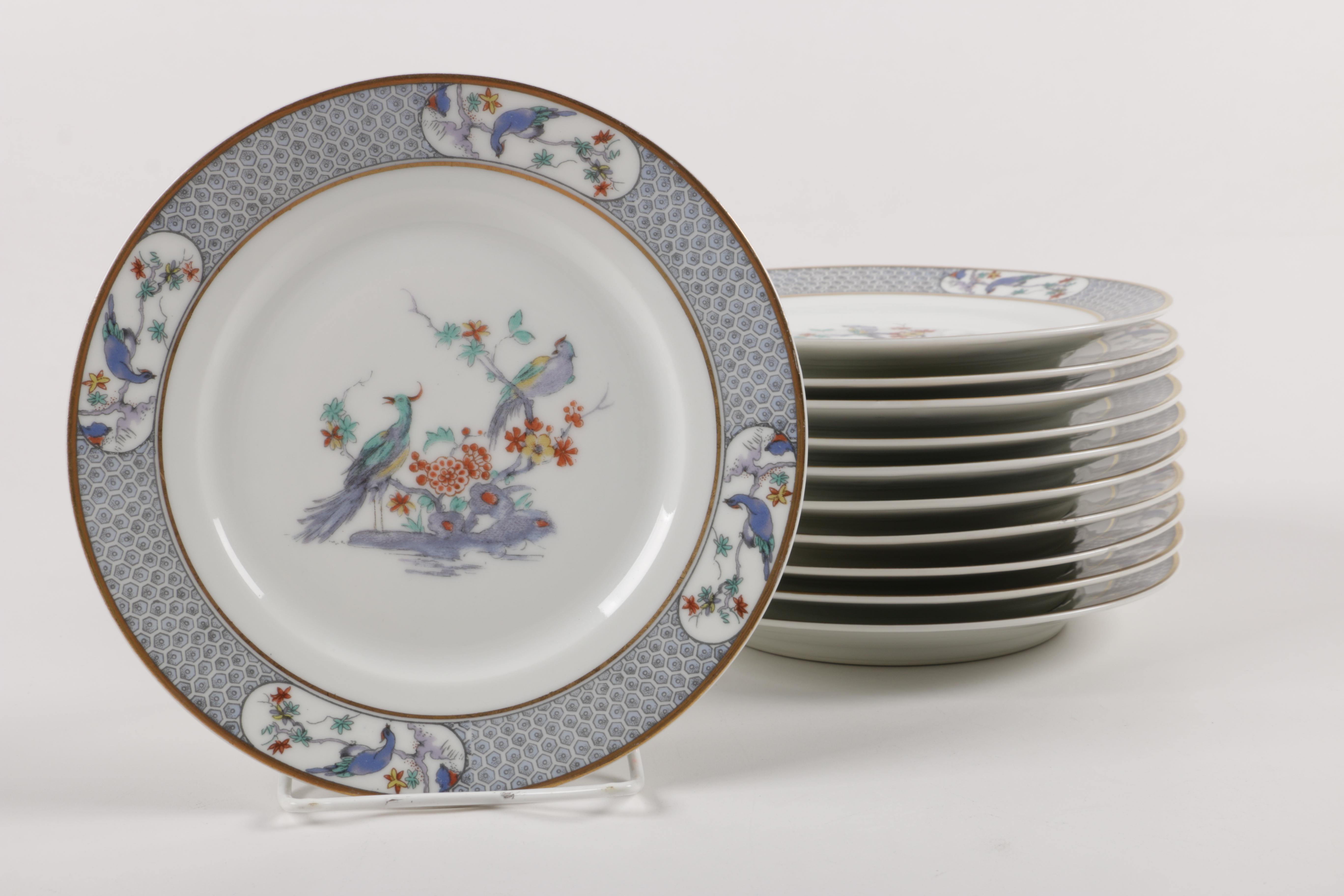 Vintage Theodore Haviland Limoges "Ambazar" Porcelain Dinner Service