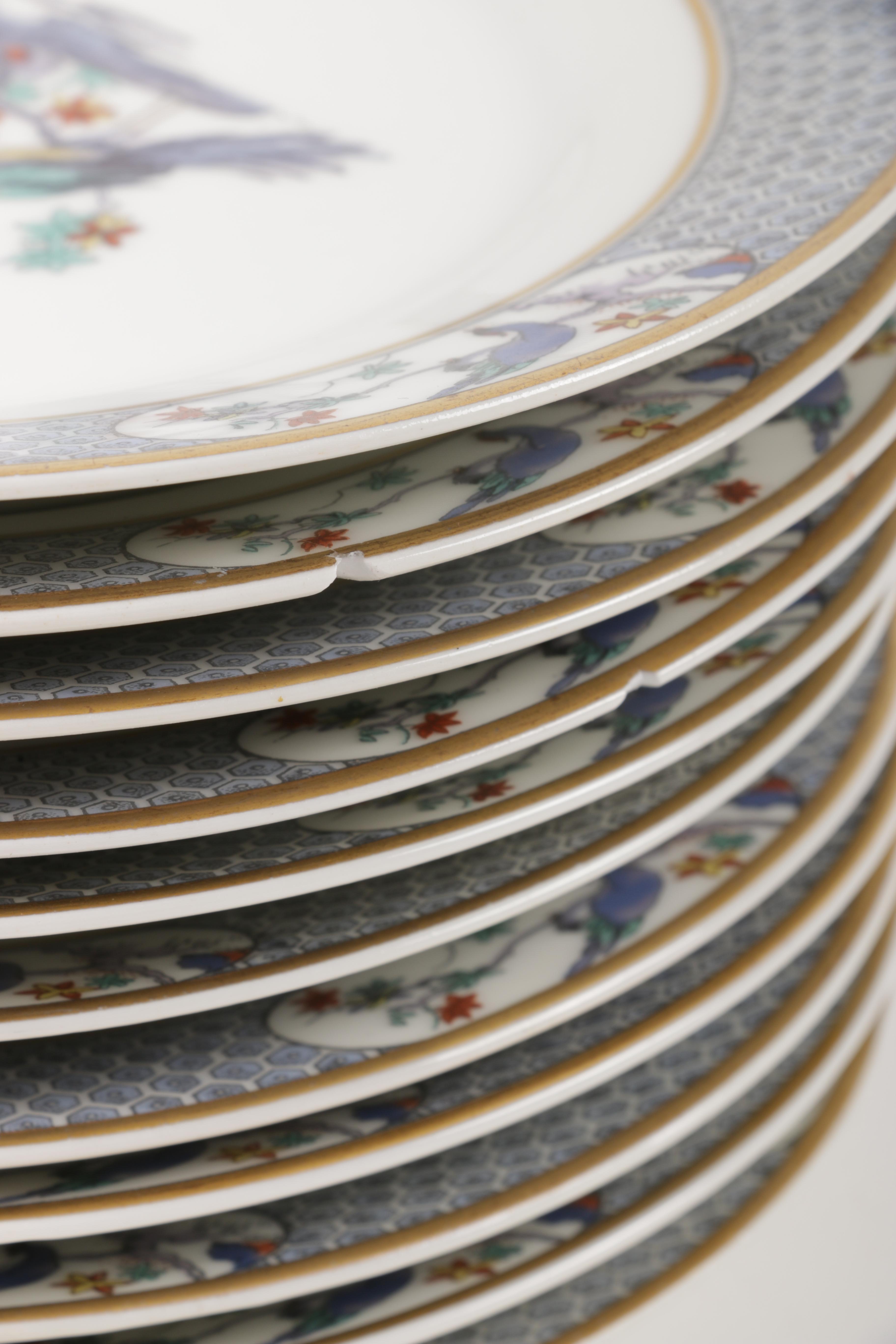 Vintage Theodore Haviland Limoges "Ambazar" Porcelain Dinner Service