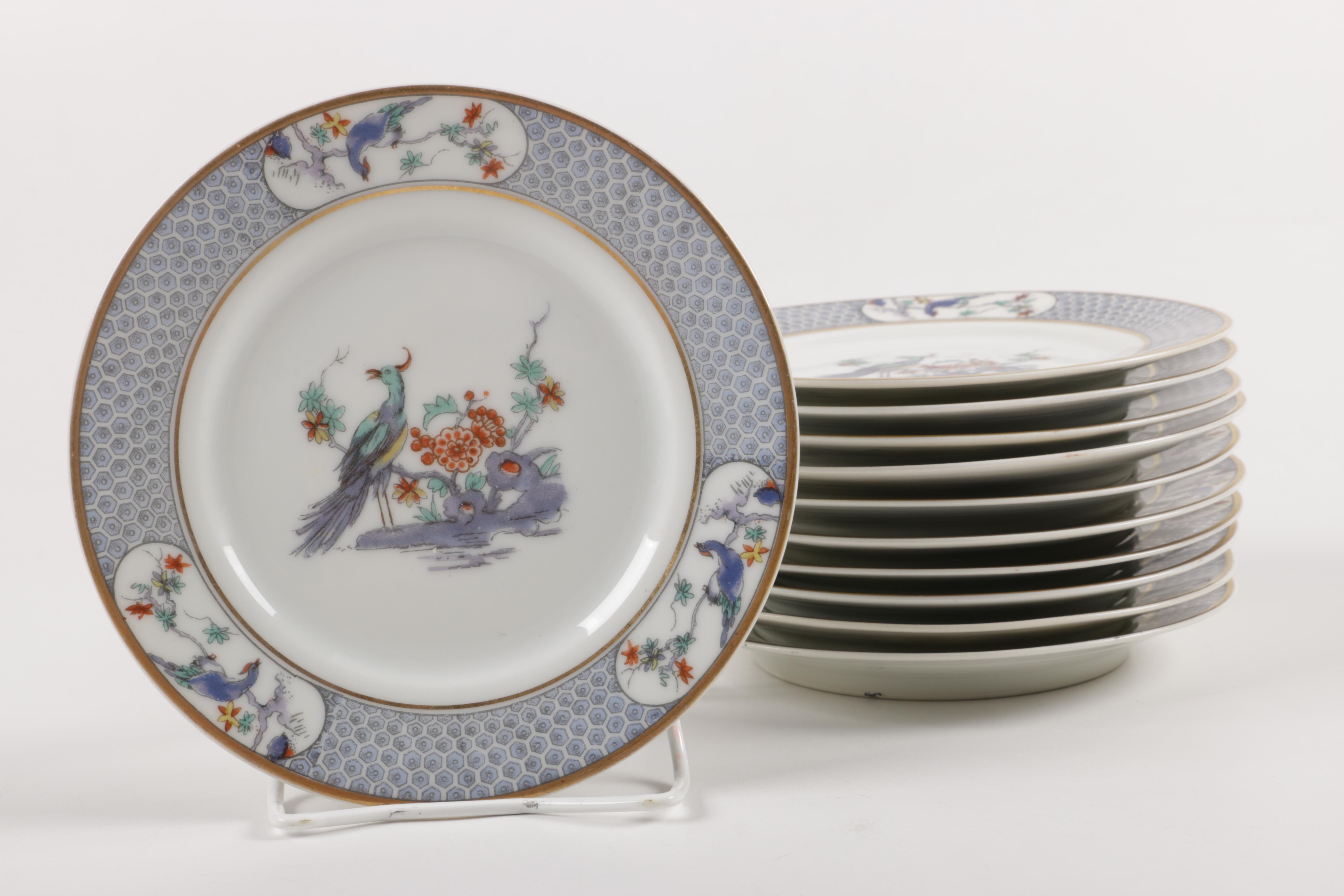 Vintage Theodore Haviland Limoges "Ambazar" Porcelain Dinner Service