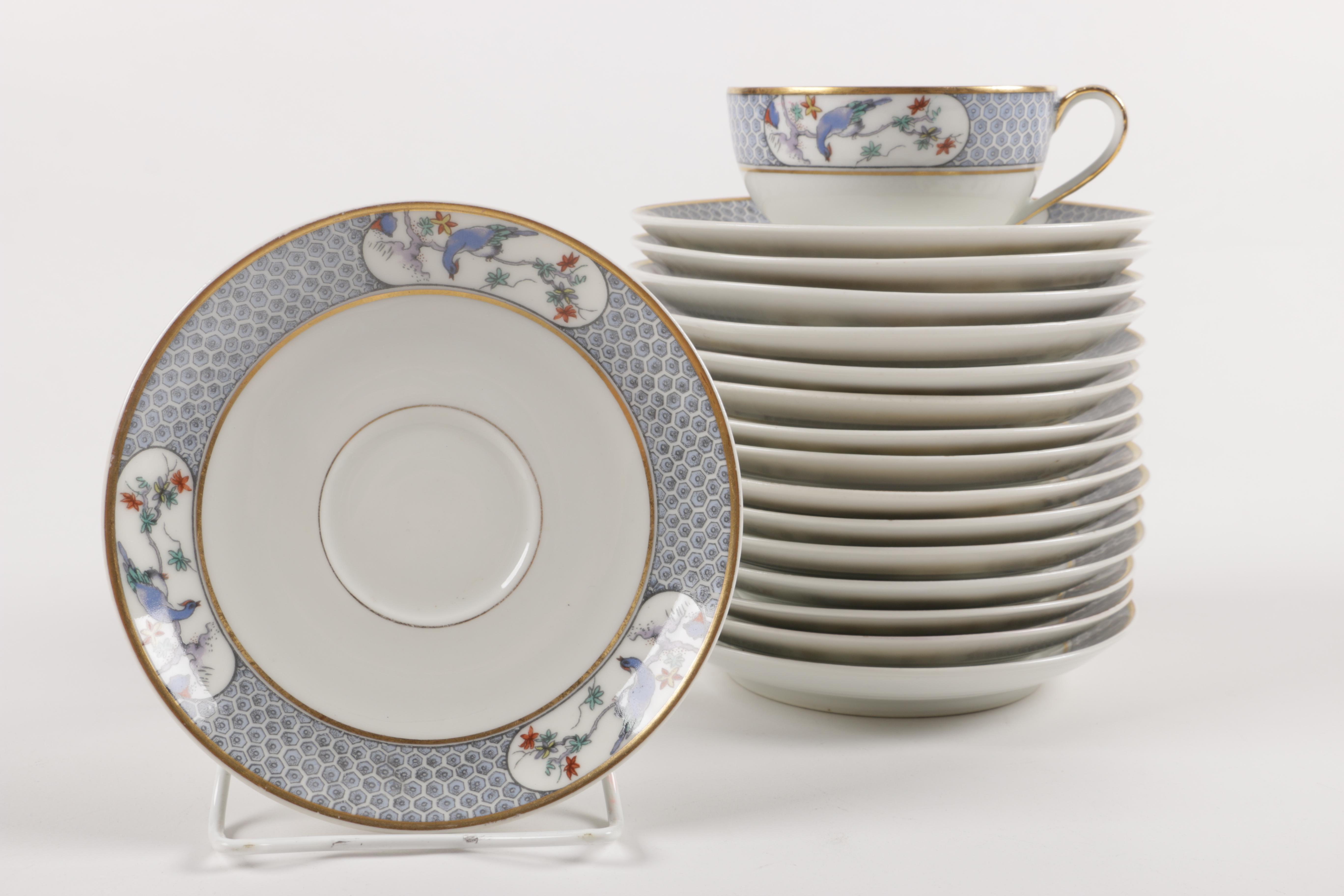 Vintage Theodore Haviland Limoges "Ambazar" Porcelain Dinner Service