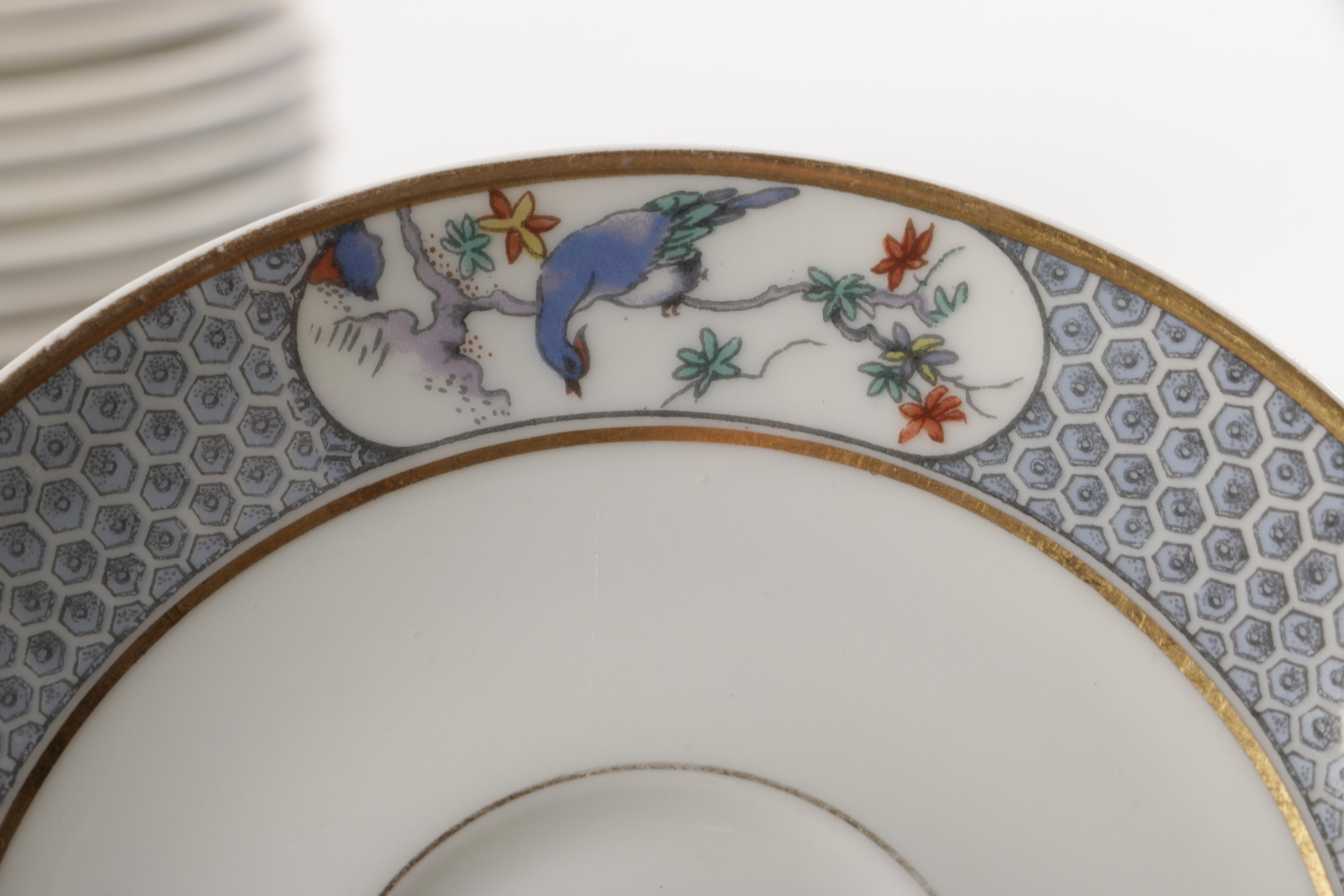 Vintage Theodore Haviland Limoges "Ambazar" Porcelain Dinner Service