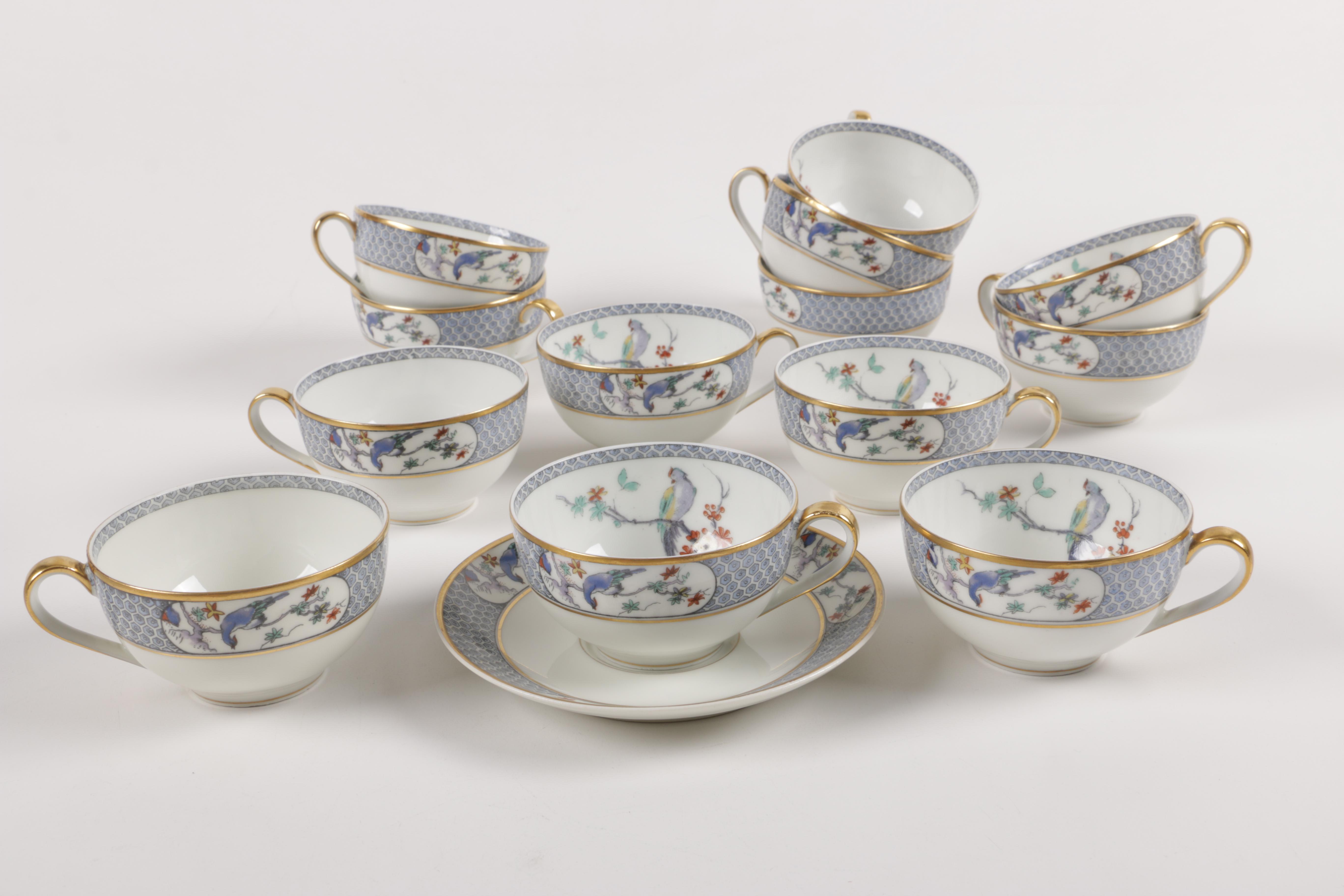 Vintage Theodore Haviland Limoges "Ambazar" Porcelain Dinner Service