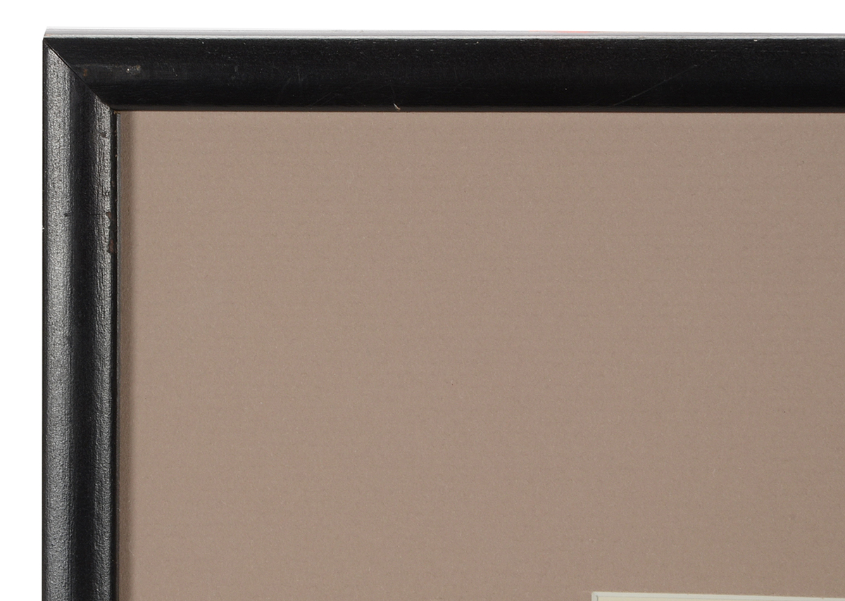 Signed Original Woodcut Portrait "Francine"