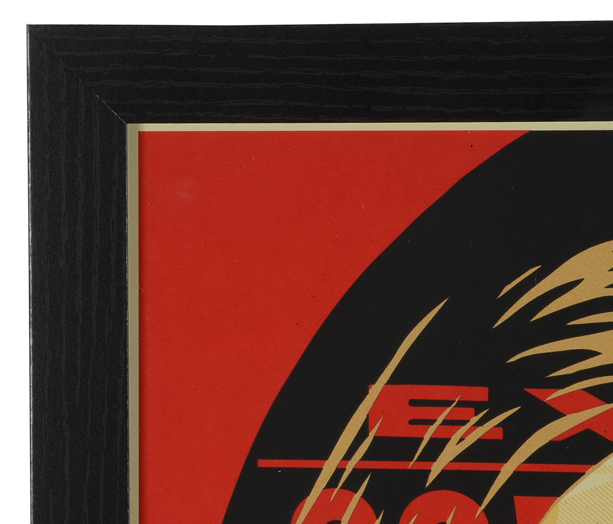 Shepard Fairey Signed Limited Edition Serigraph "Media Disintegration"