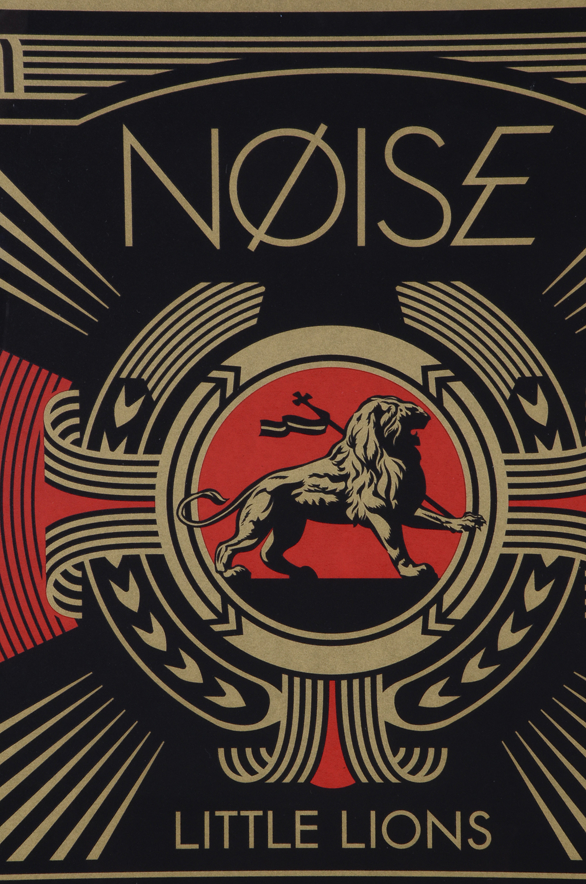 Shepard Fairey Signed Limited Edition Serigraph "NØISE Little Lions"