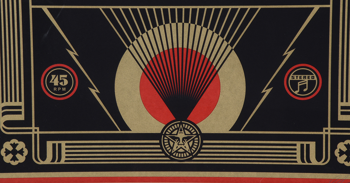 Shepard Fairey Signed Limited Edition Serigraph "NØISE Little Lions"